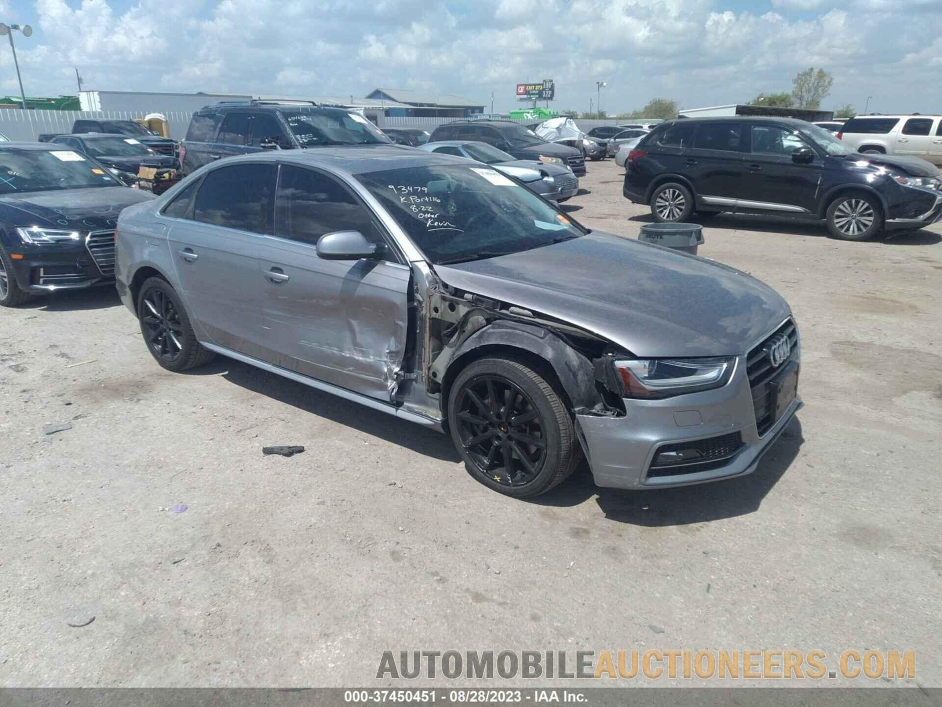 WAUAFAFL2FN013206 AUDI A4 2015