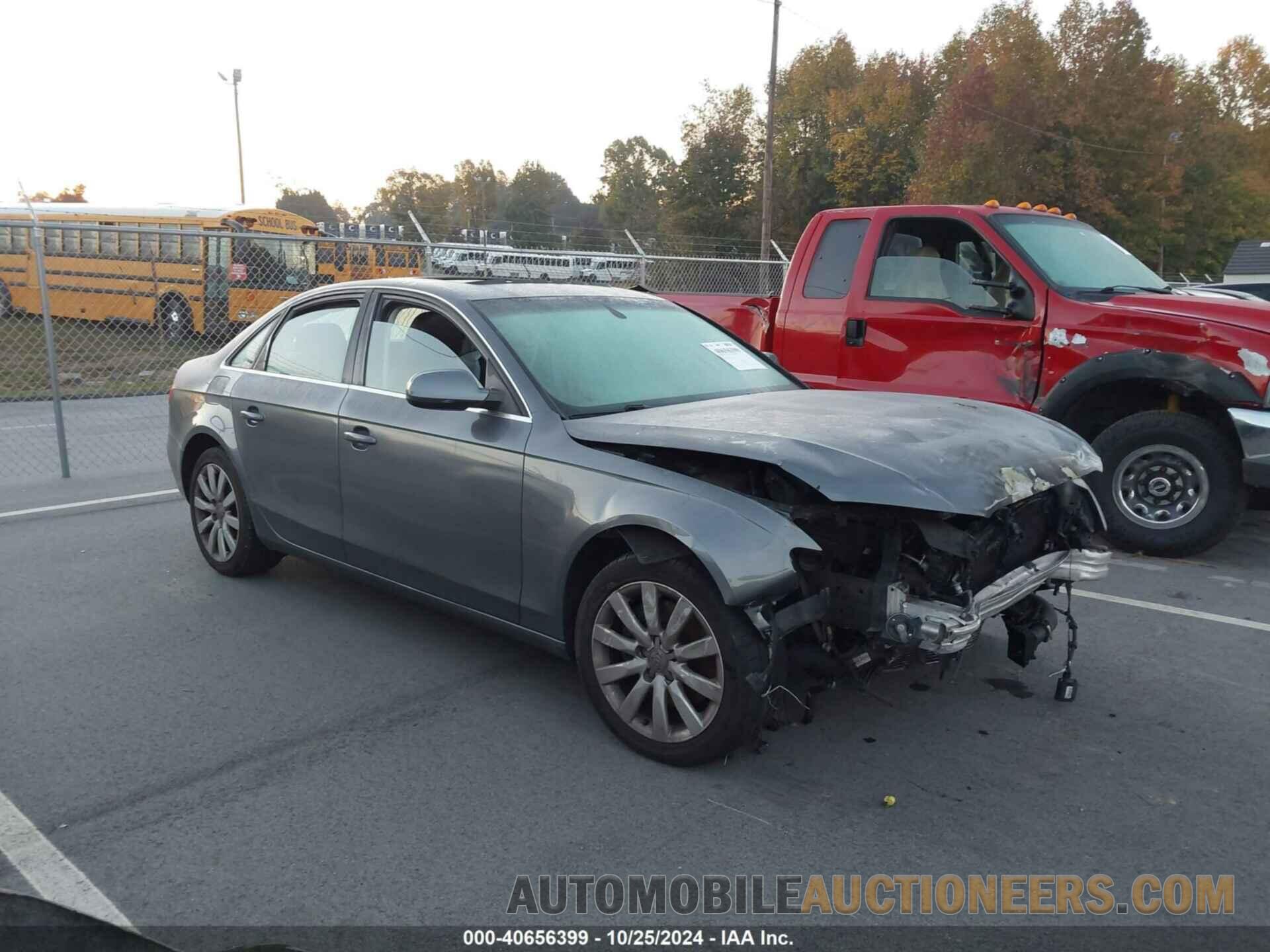 WAUAFAFL3CA115780 AUDI A4 2012