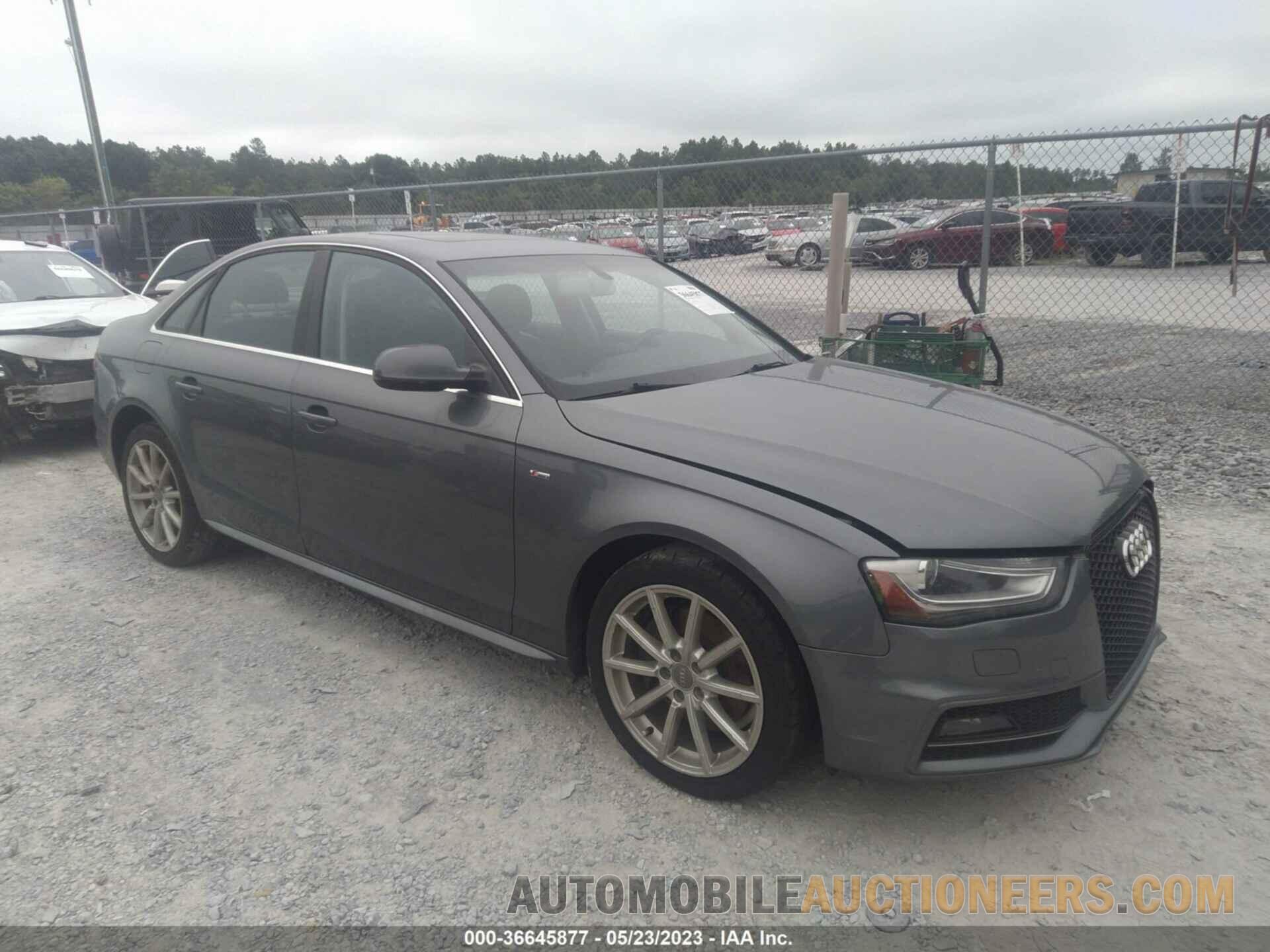 WAUAFAFL3GN007304 AUDI A4 2016