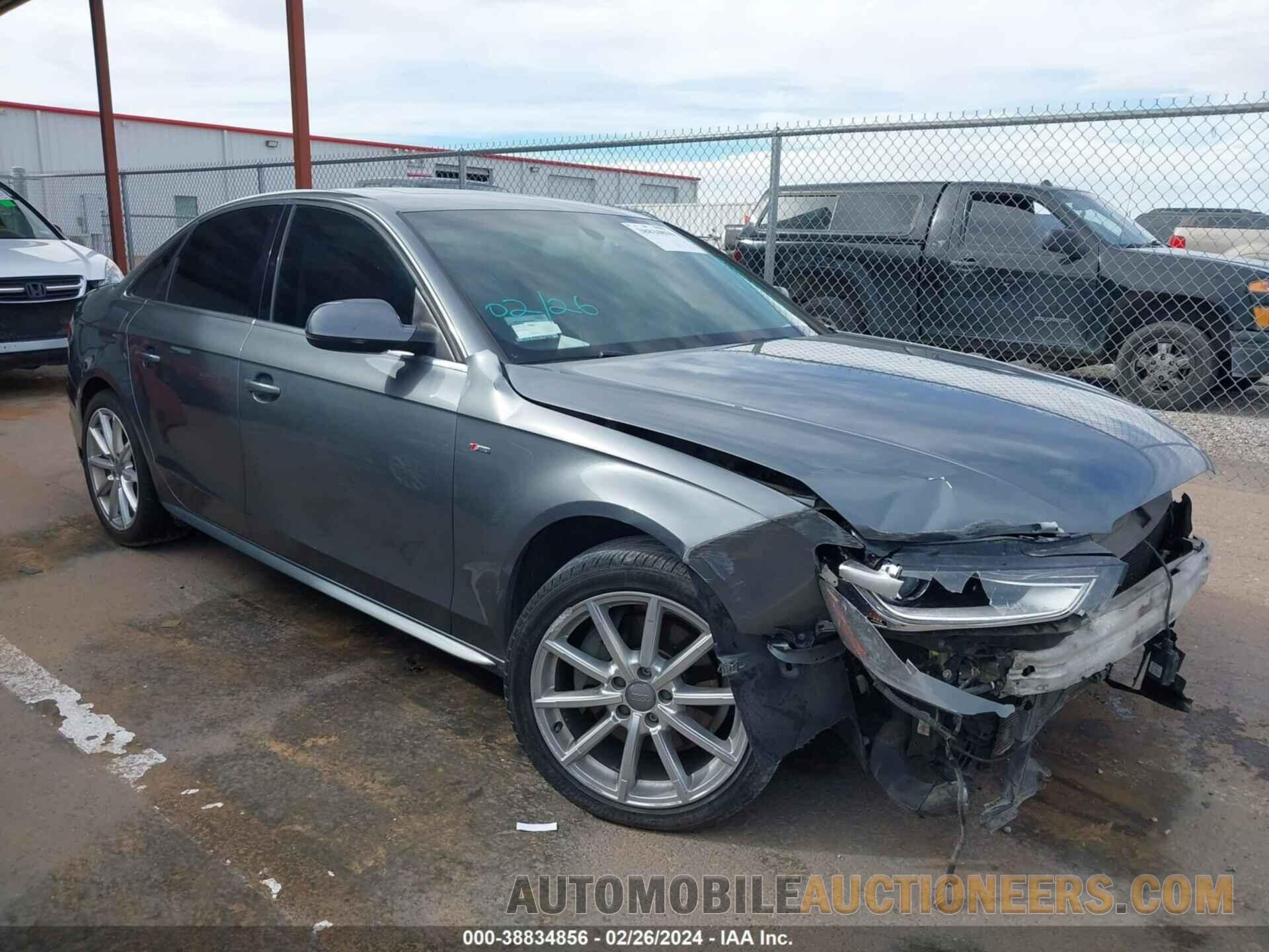 WAUAFAFL3GN012504 AUDI A4 2016