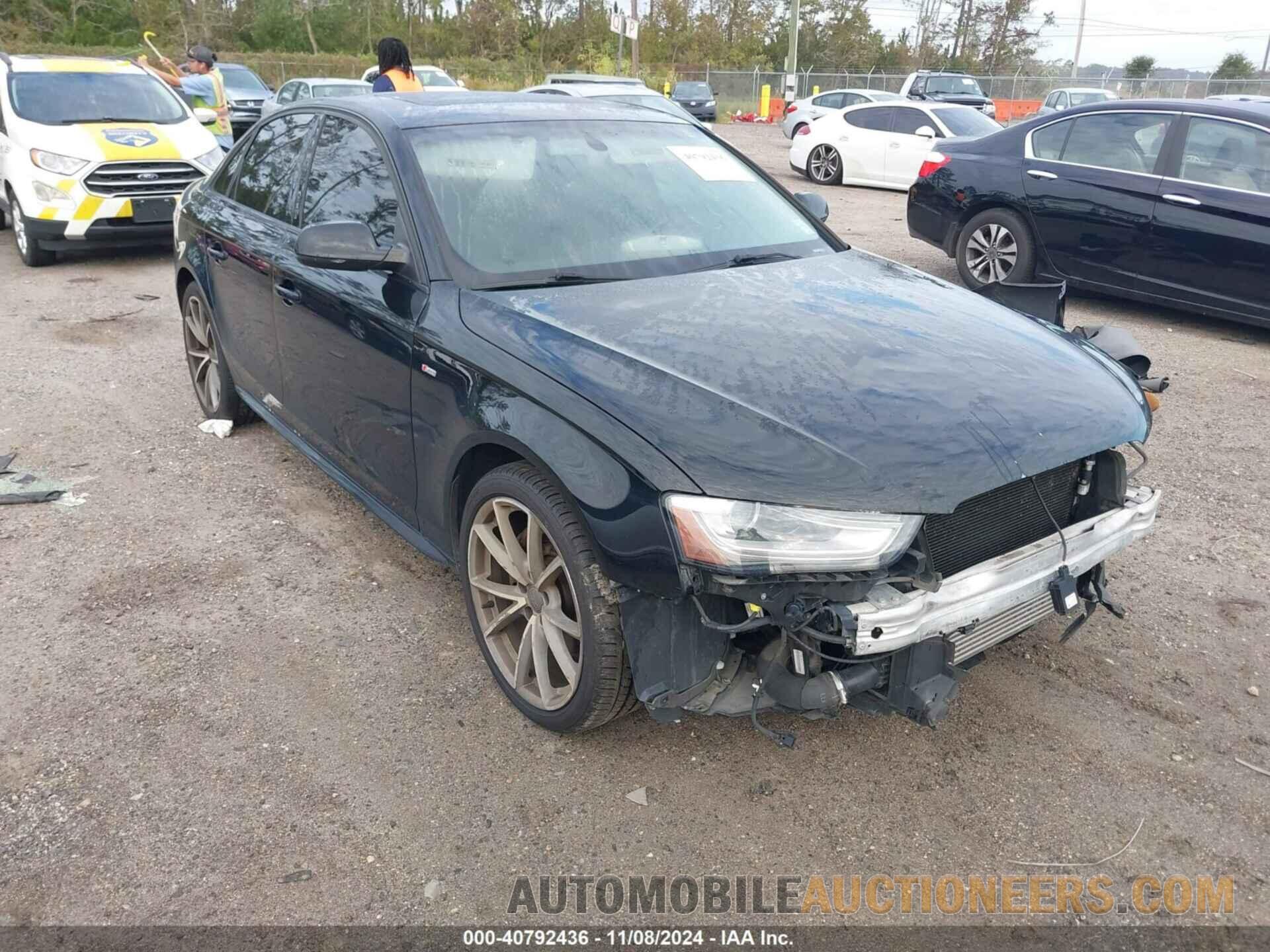 WAUAFAFL3GN017833 AUDI A4 2016