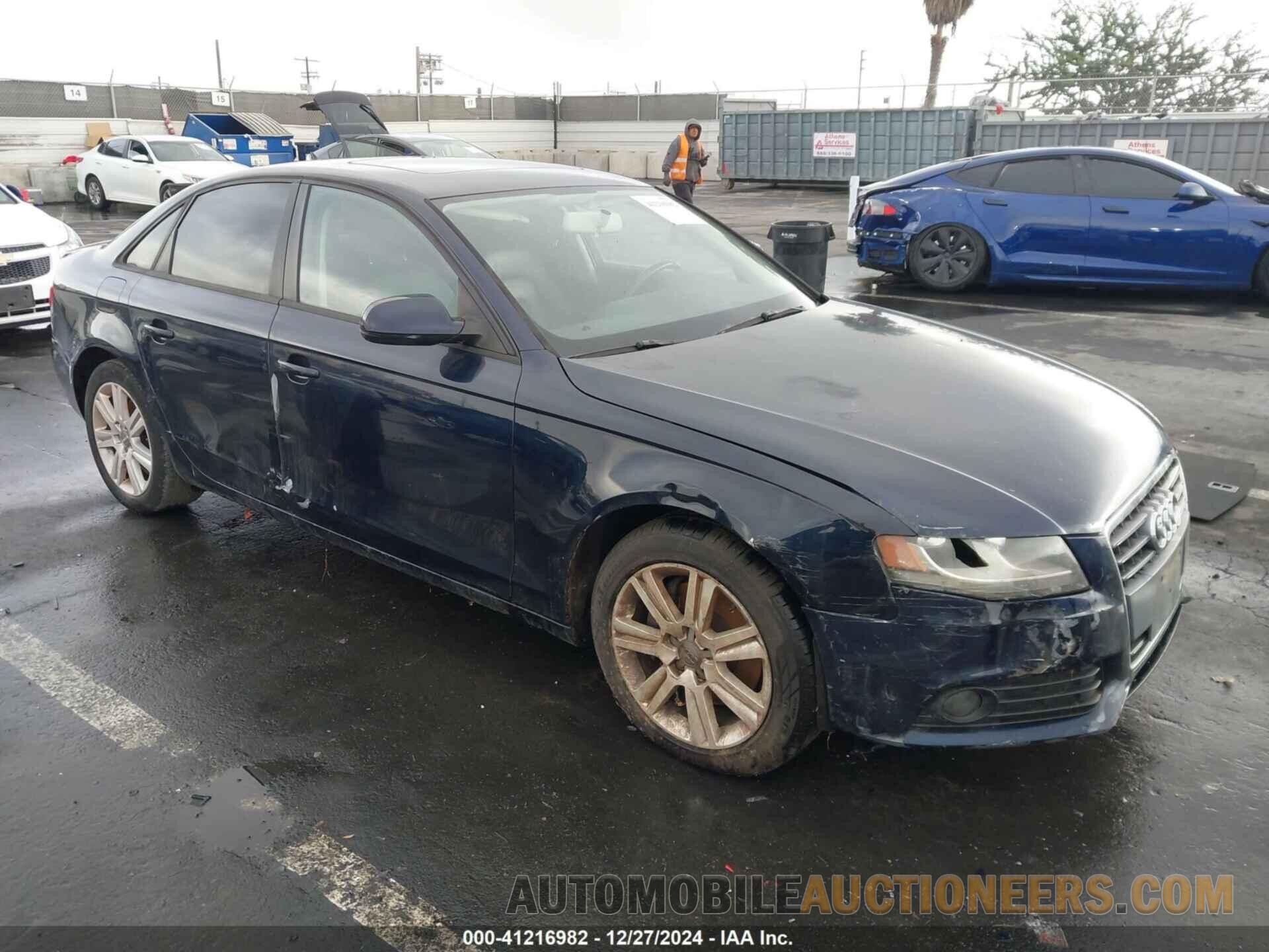 WAUAFAFL4BN041437 AUDI A4 2011