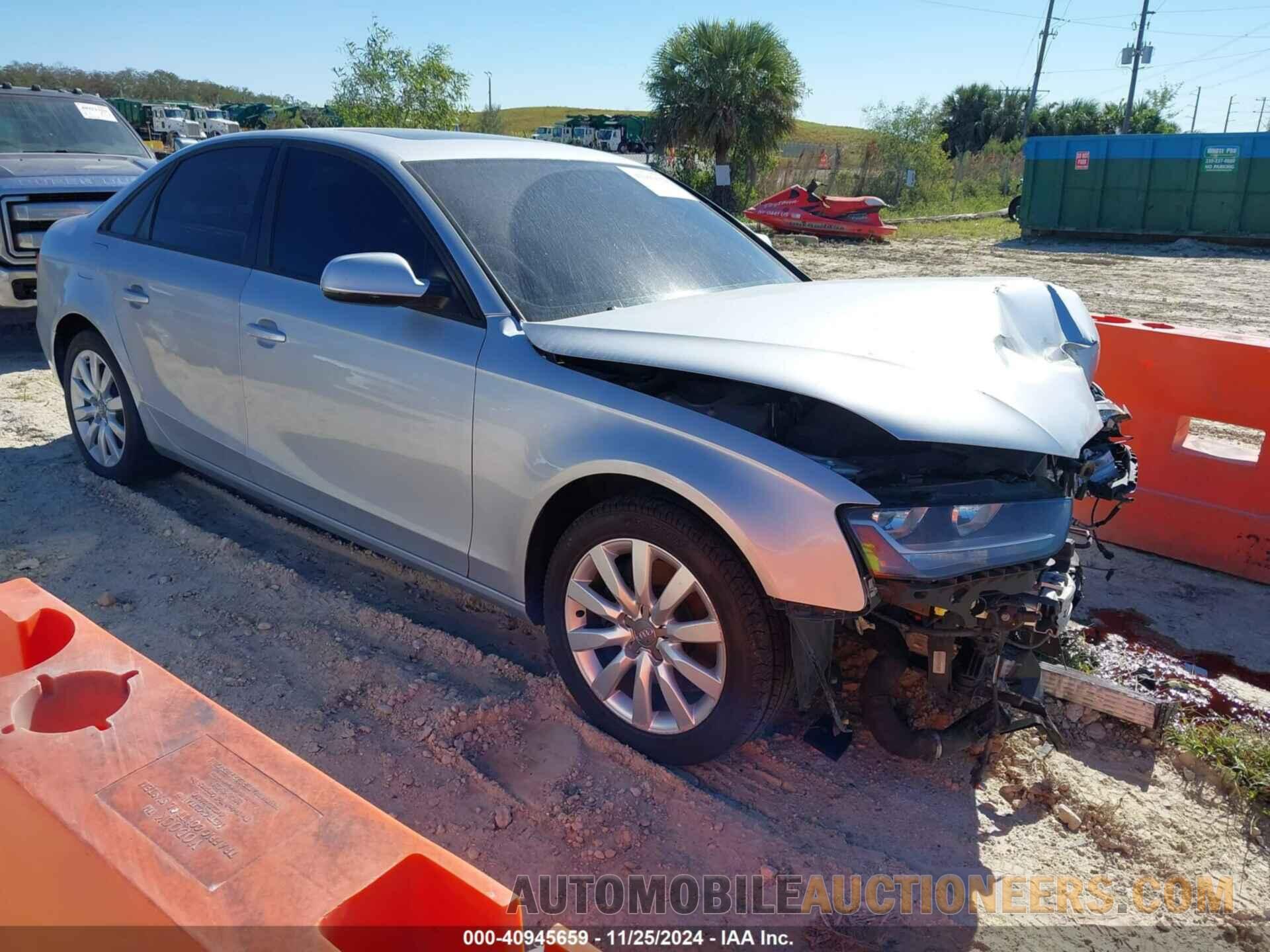 WAUAFAFL4DN046737 AUDI A4 2013