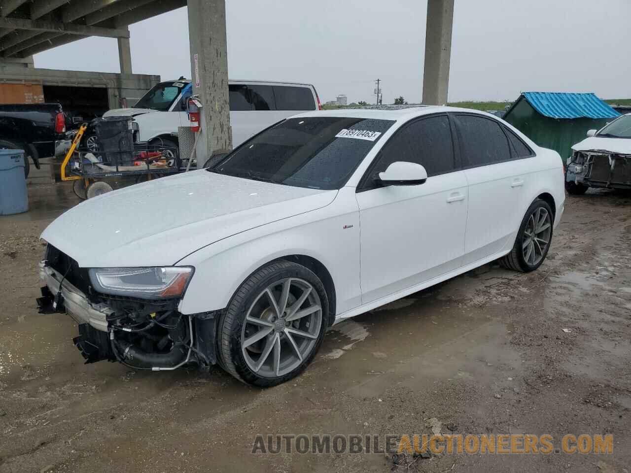 WAUAFAFL4GA012857 AUDI A4 2016