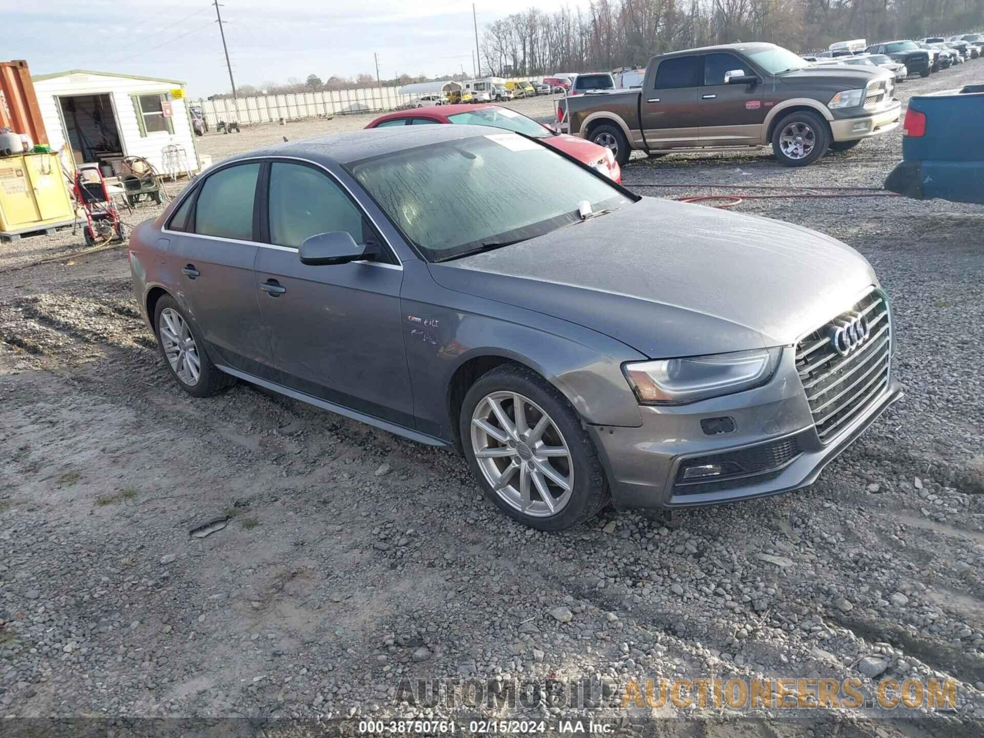 WAUAFAFL5GA002922 AUDI A4 2016