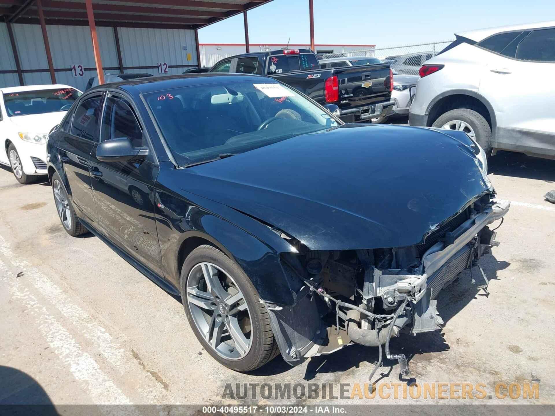 WAUAFAFL5GN013668 AUDI A4 2016