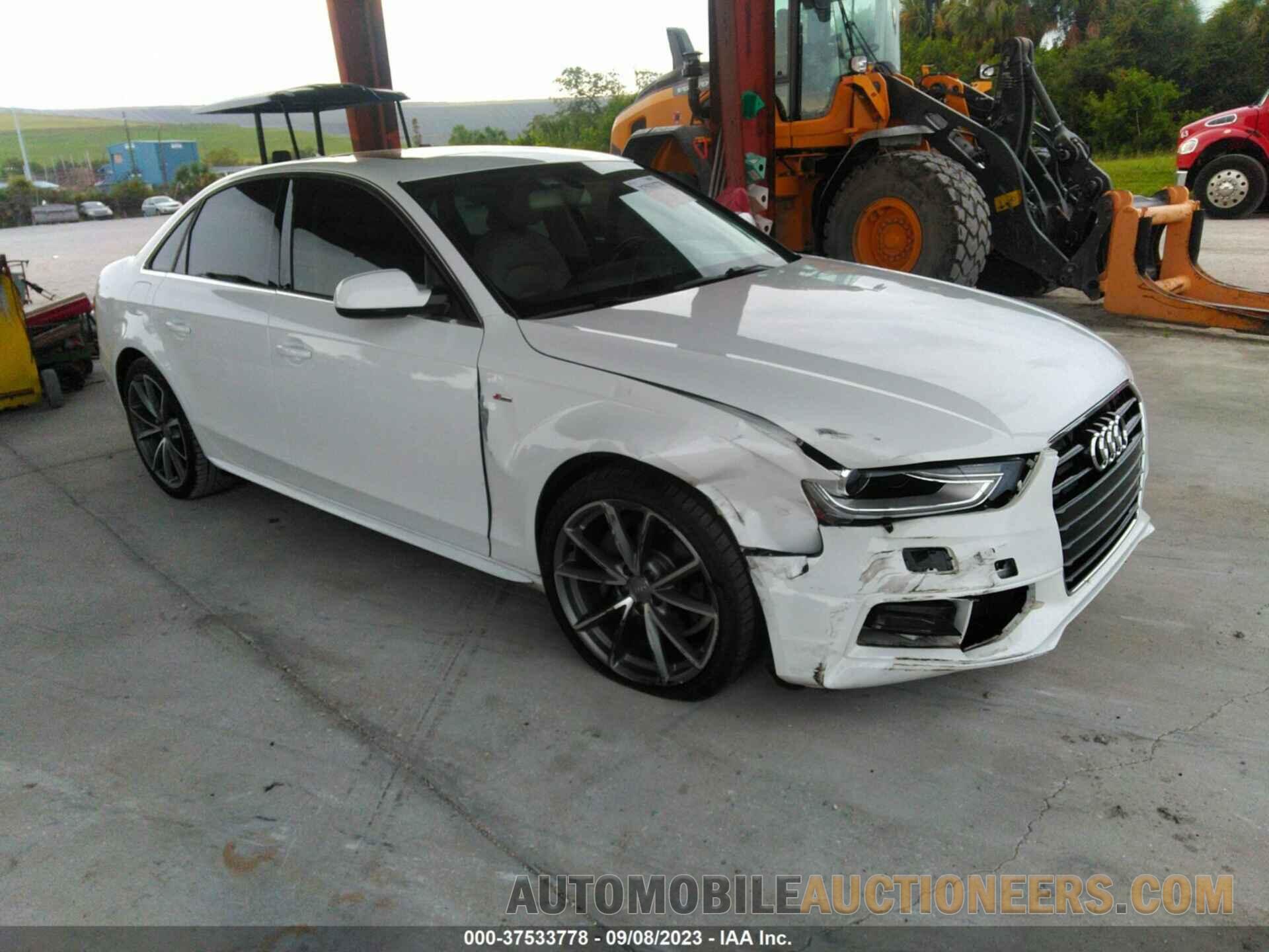 WAUAFAFL5GN014397 AUDI A4 2016