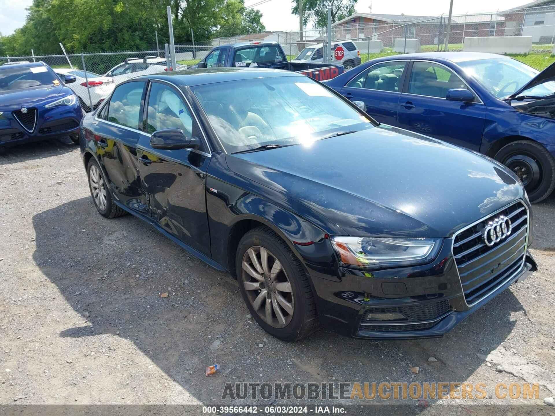 WAUAFAFL6FN024435 AUDI A4 2015