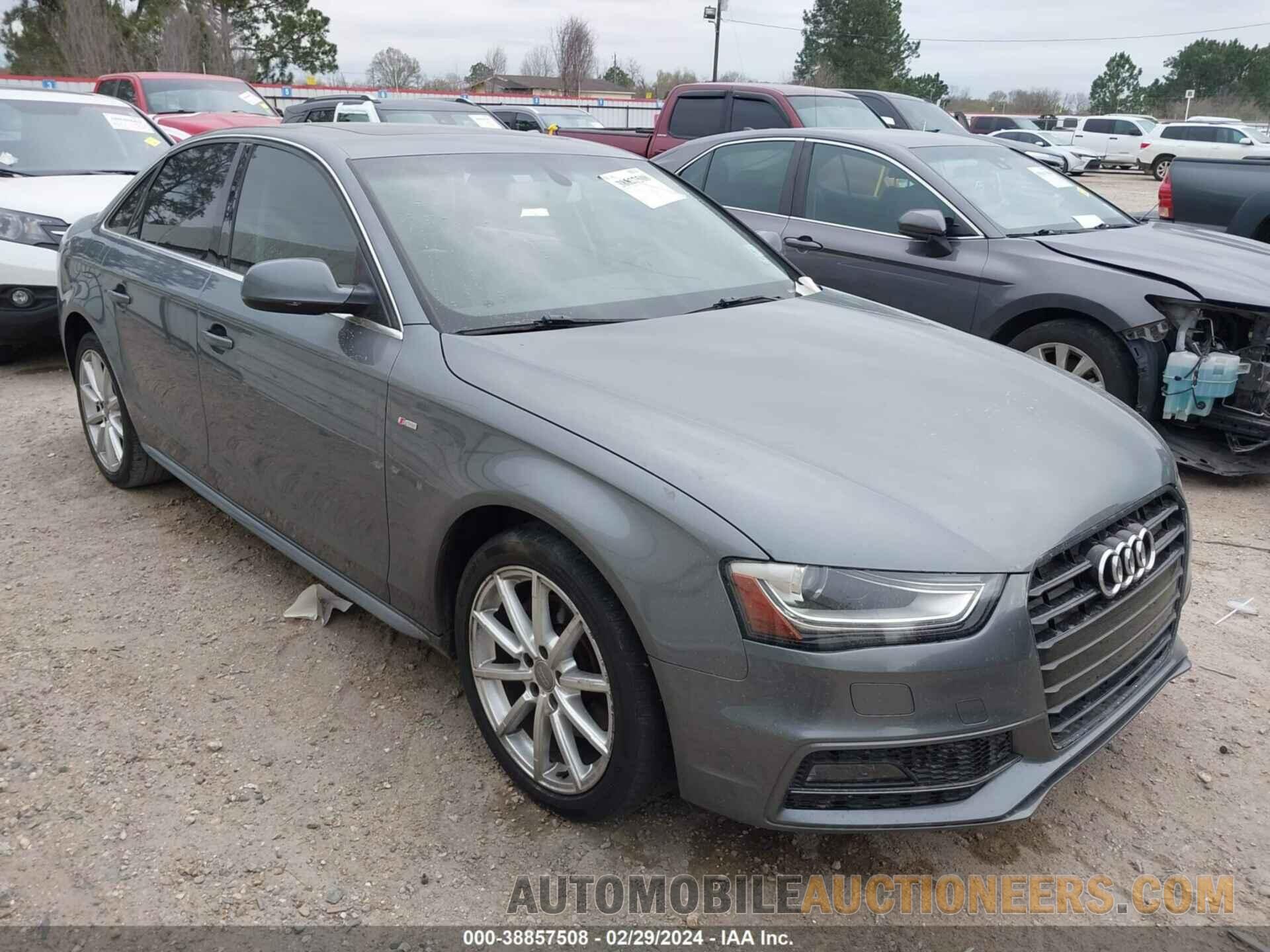 WAUAFAFL6GN009208 AUDI A4 2016