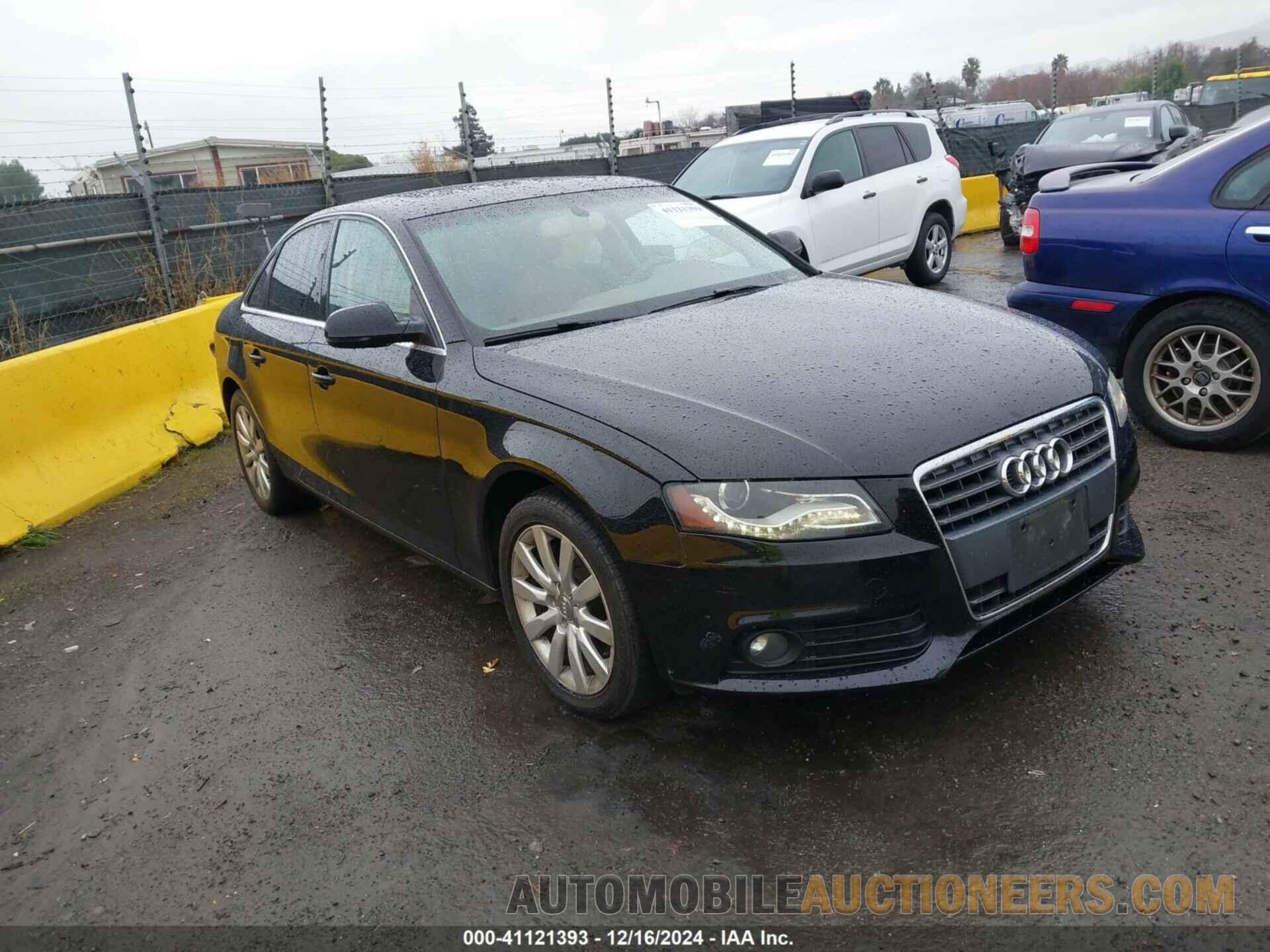 WAUAFAFL7CN017537 AUDI A4 2012