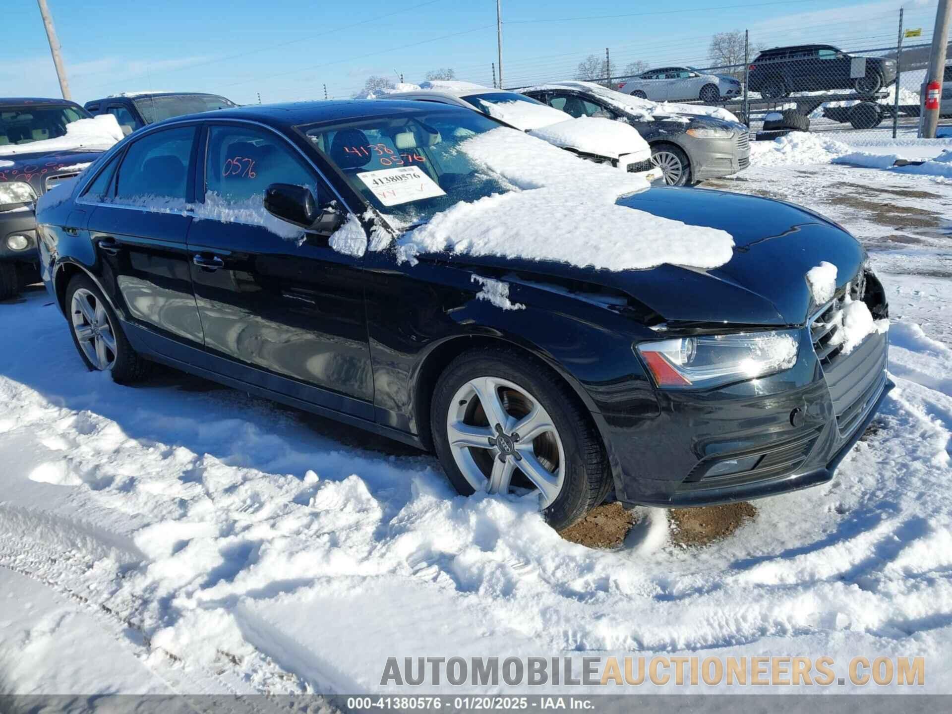 WAUAFAFL7DN025672 AUDI A4 2013