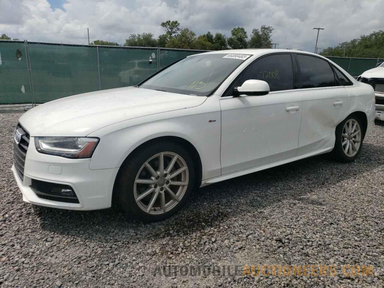 WAUAFAFL7GN002803 AUDI A4 2016