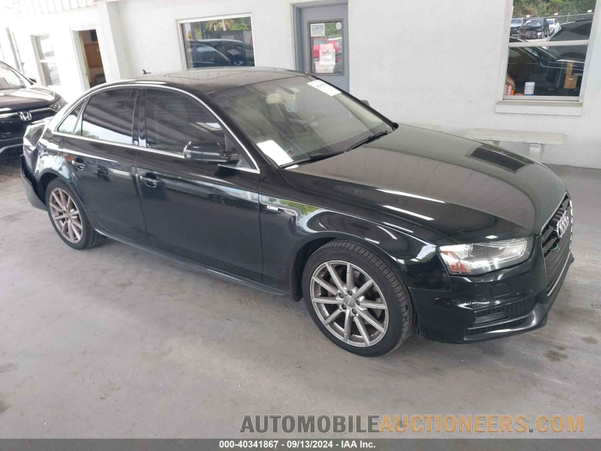 WAUAFAFL7GN007774 AUDI A4 2016