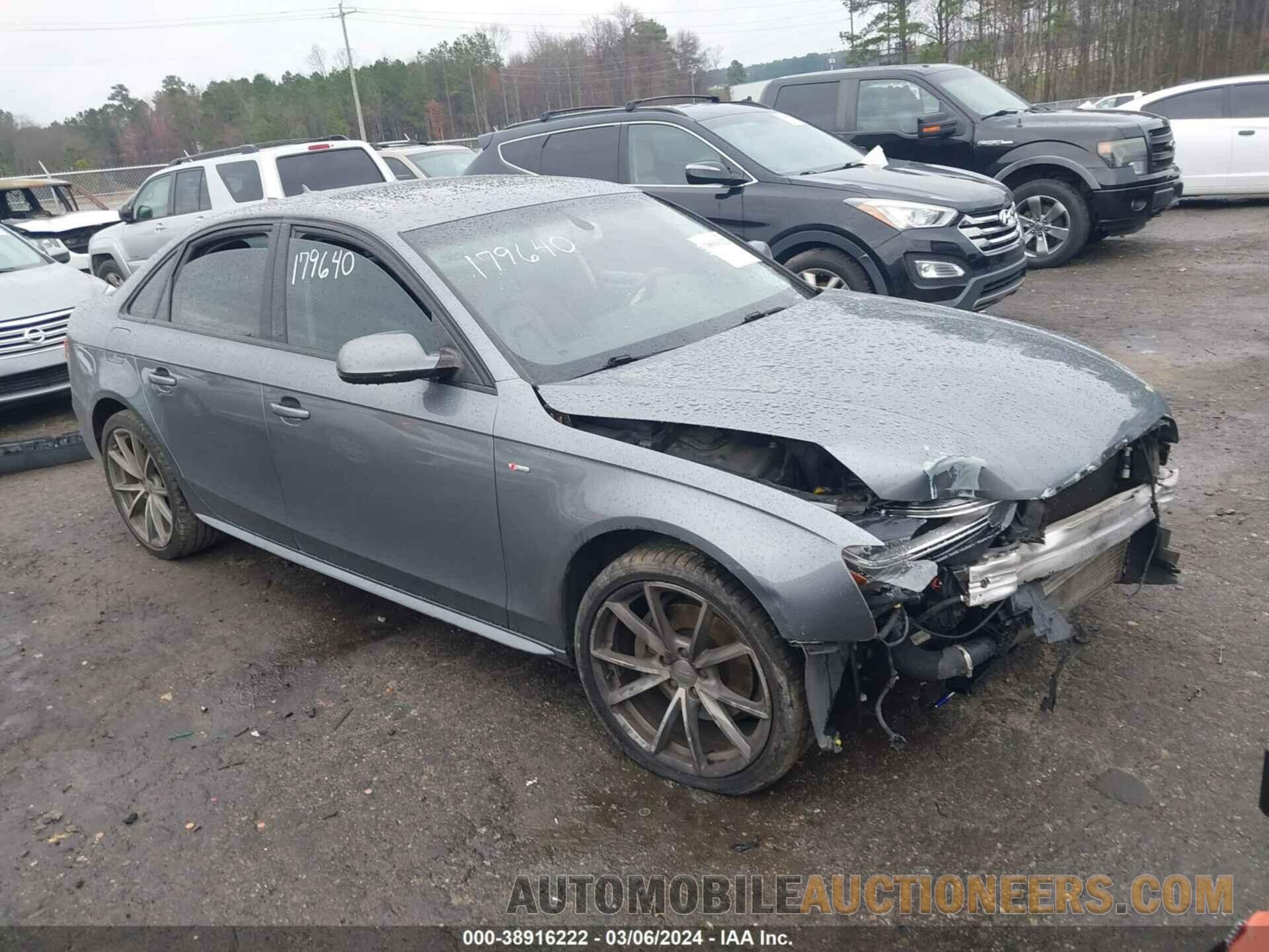 WAUAFAFL7GN009654 AUDI A4 2016