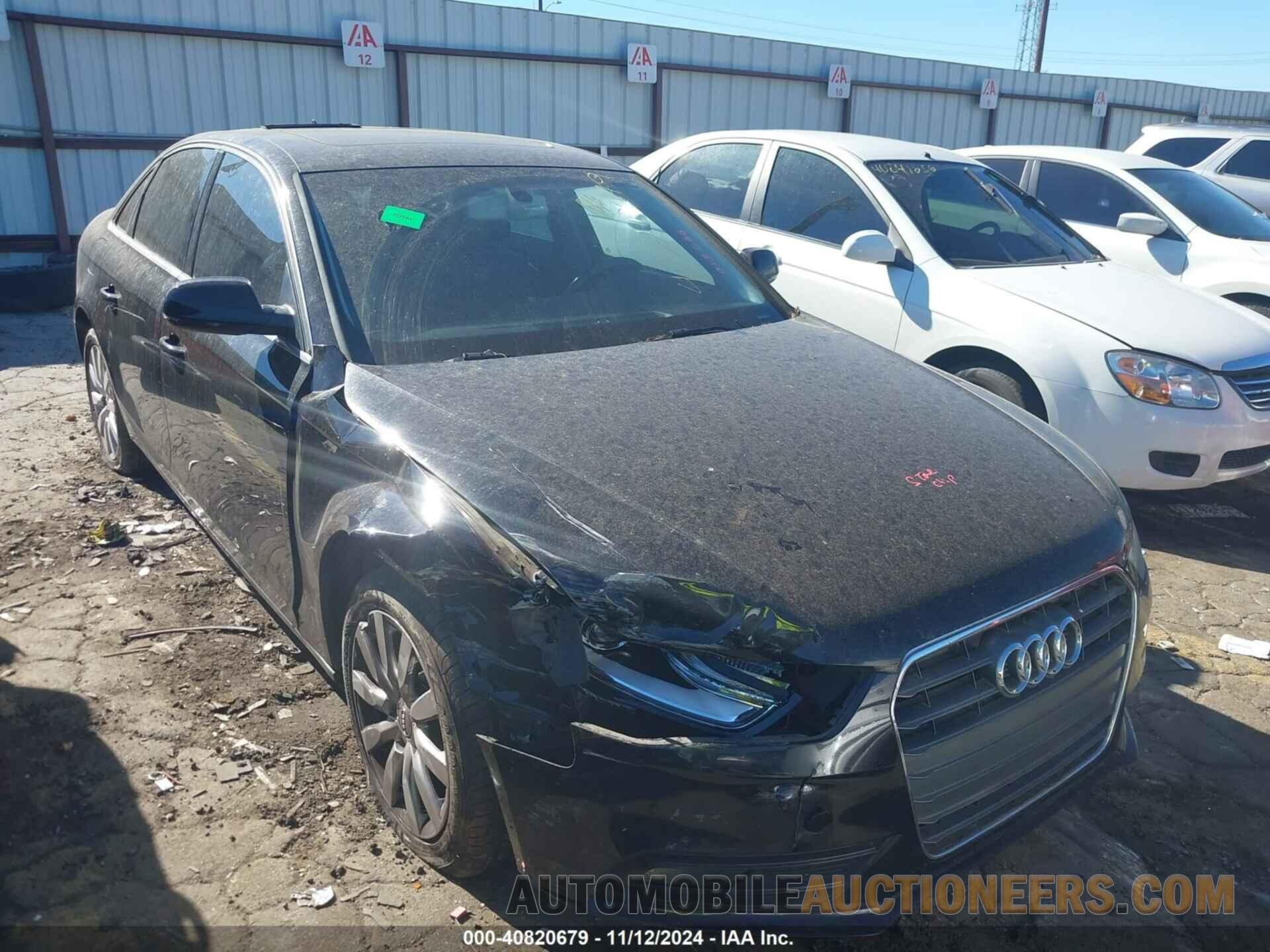 WAUAFAFL8DN018066 AUDI A4 2013