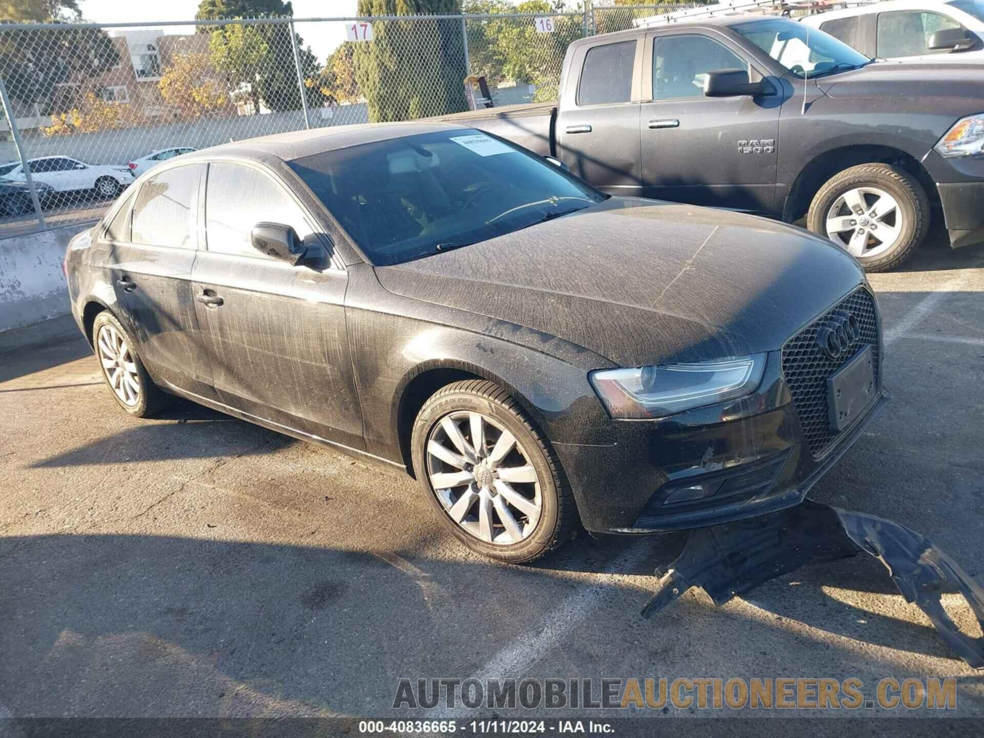 WAUAFAFL8DN034641 AUDI A4 2013