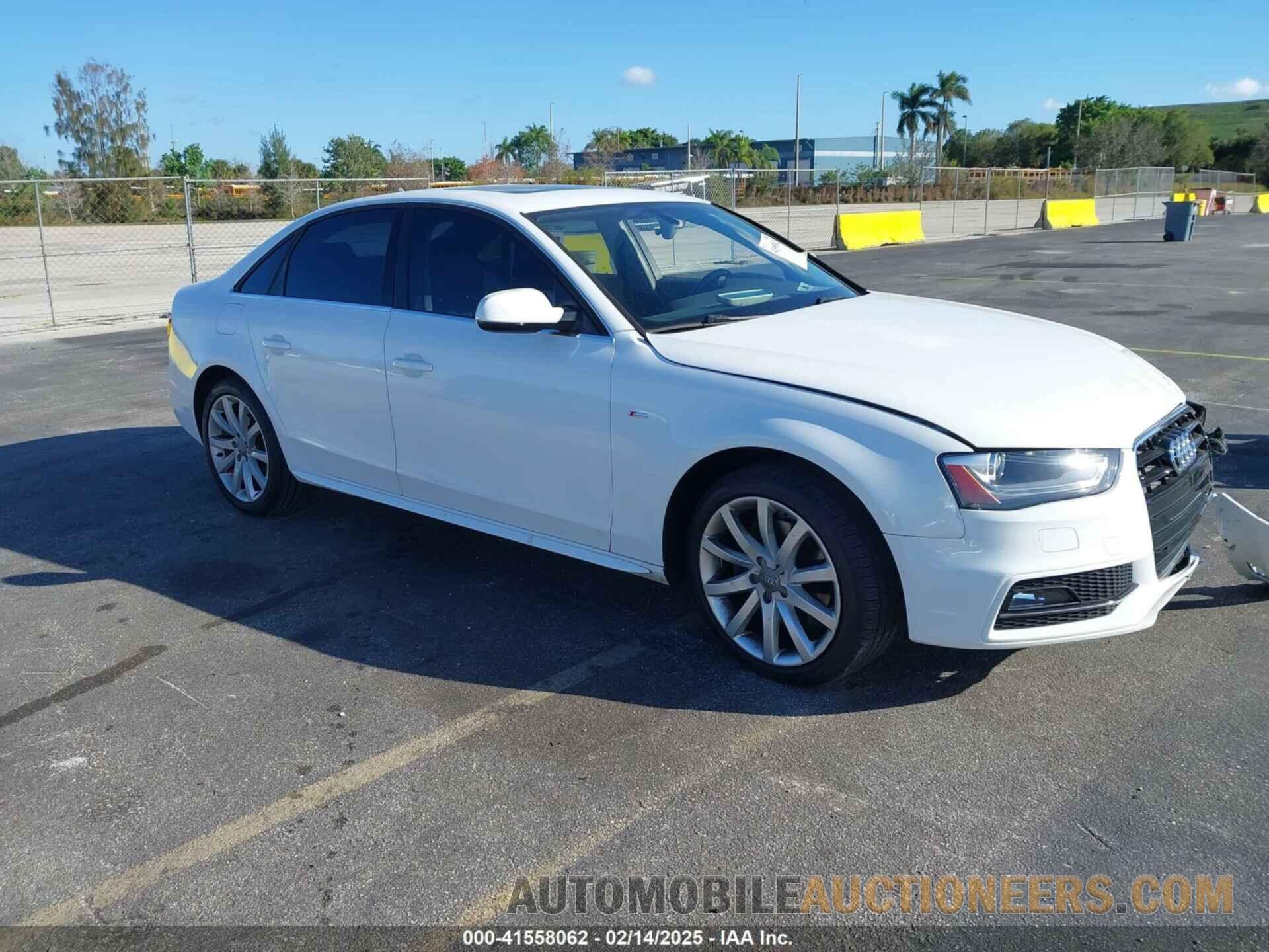 WAUAFAFL8EN012835 AUDI A4 2014