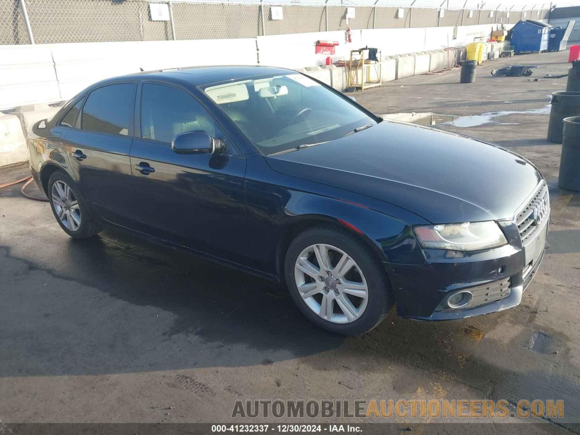 WAUAFAFL9BN045967 AUDI A4 2011