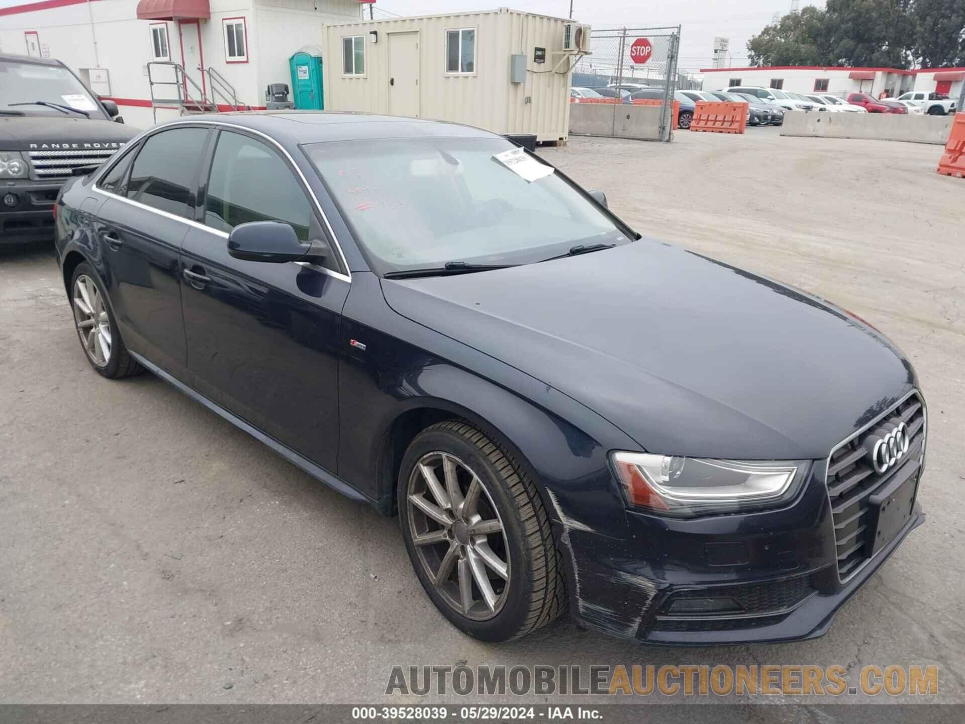 WAUAFAFL9FN011176 AUDI A4 2015