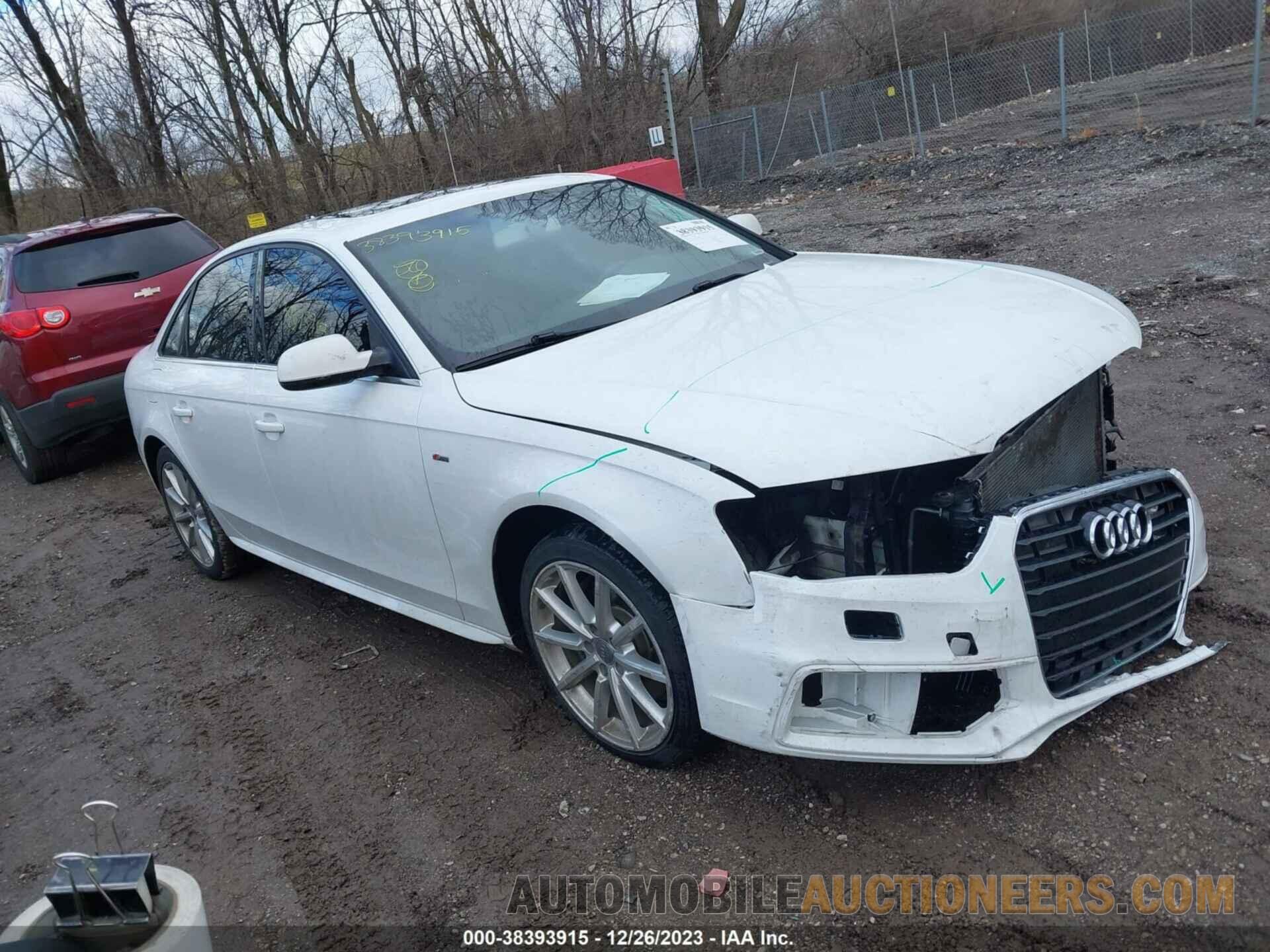 WAUAFAFL9FN023389 AUDI A4 2015