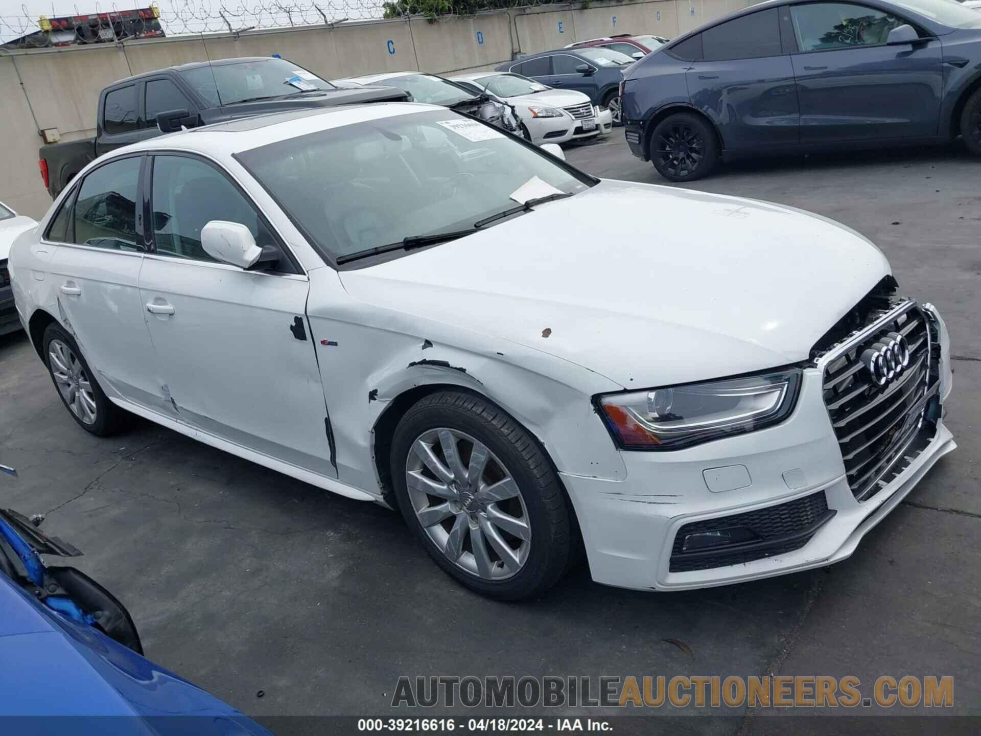 WAUAFAFLXFA049670 AUDI A4 2015