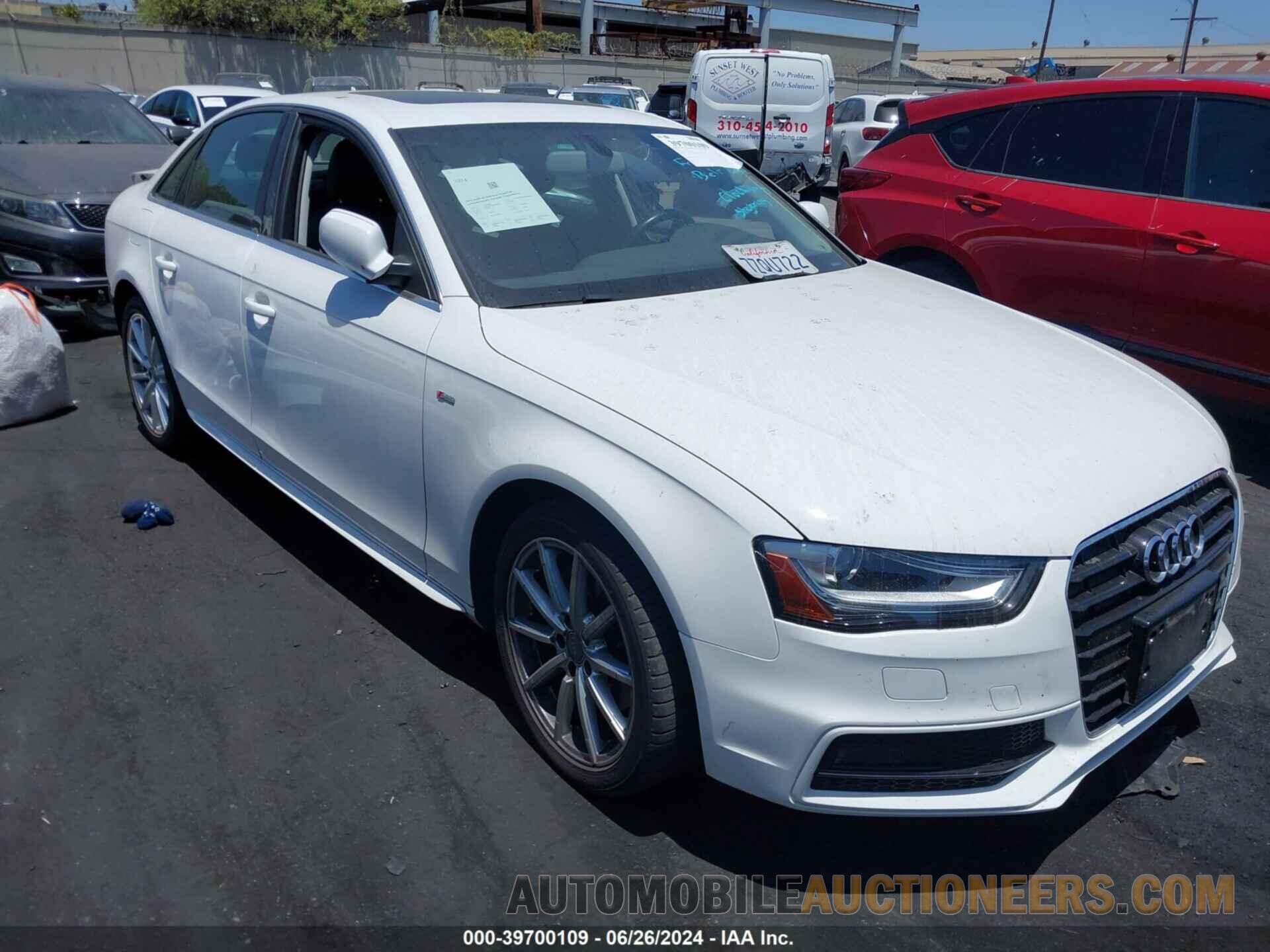 WAUAFAFLXFA076478 AUDI A4 2015