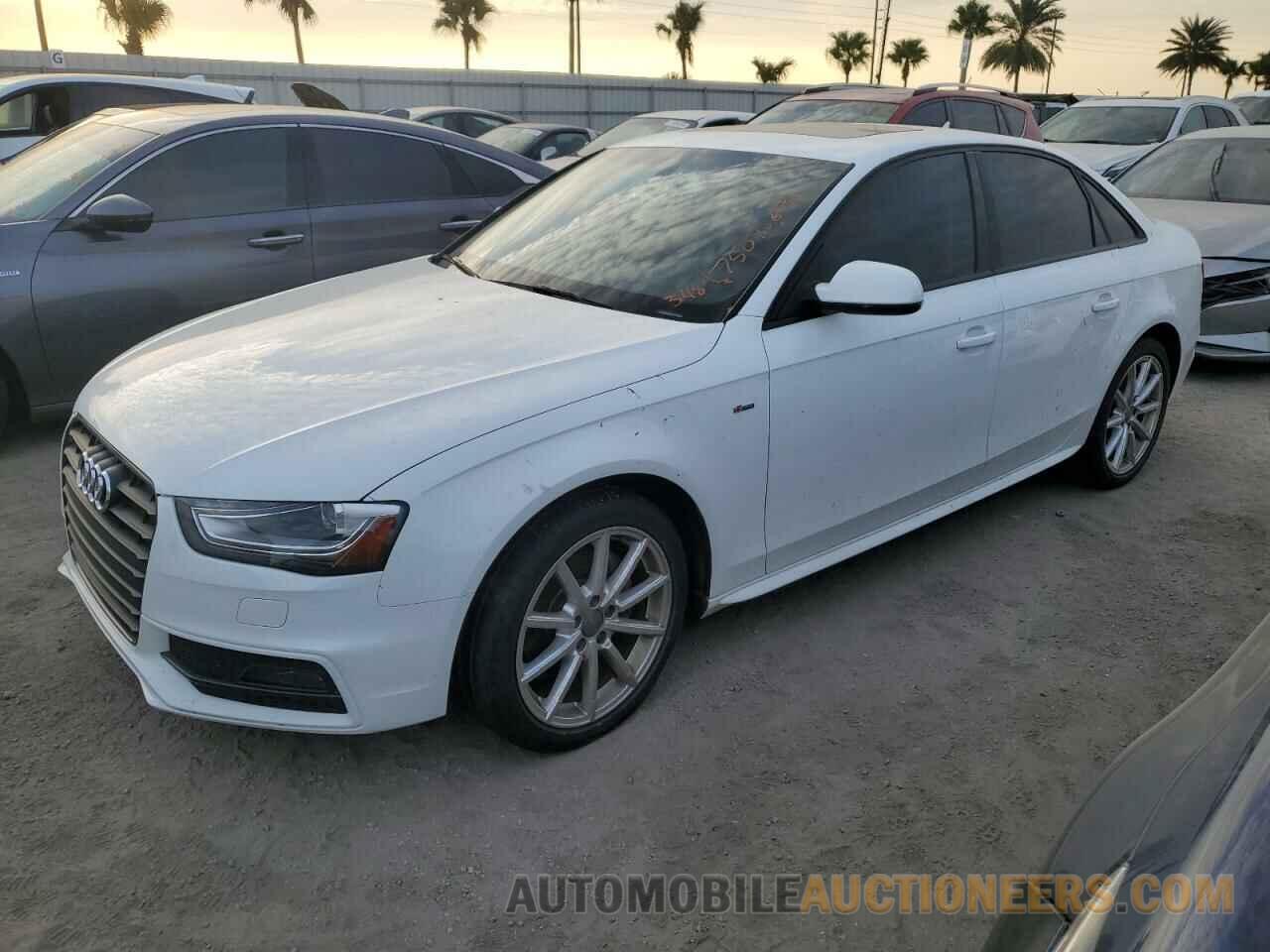 WAUAFAFLXGA012815 AUDI A4 2016