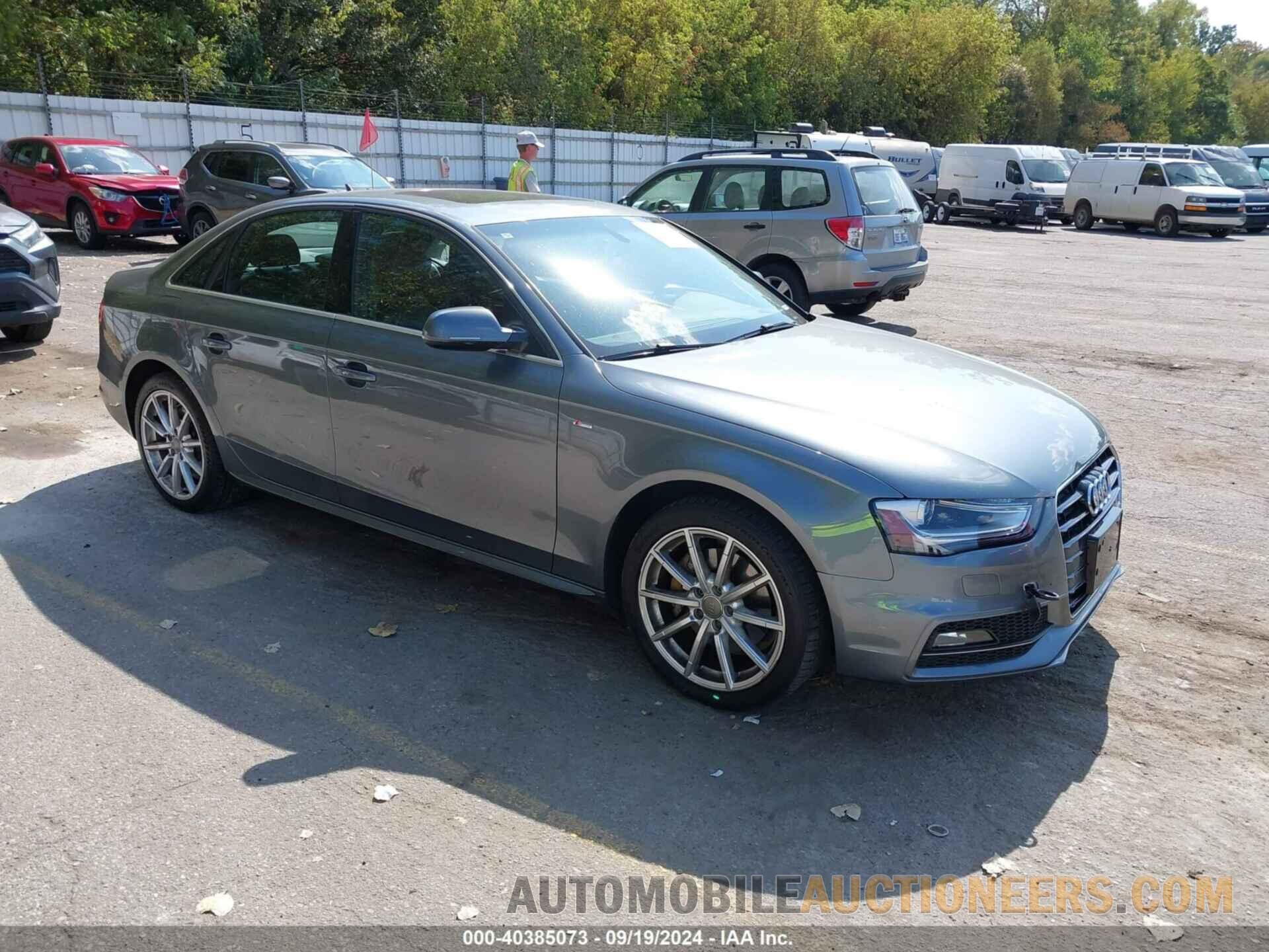 WAUAFAFLXGN003301 AUDI A4 2016