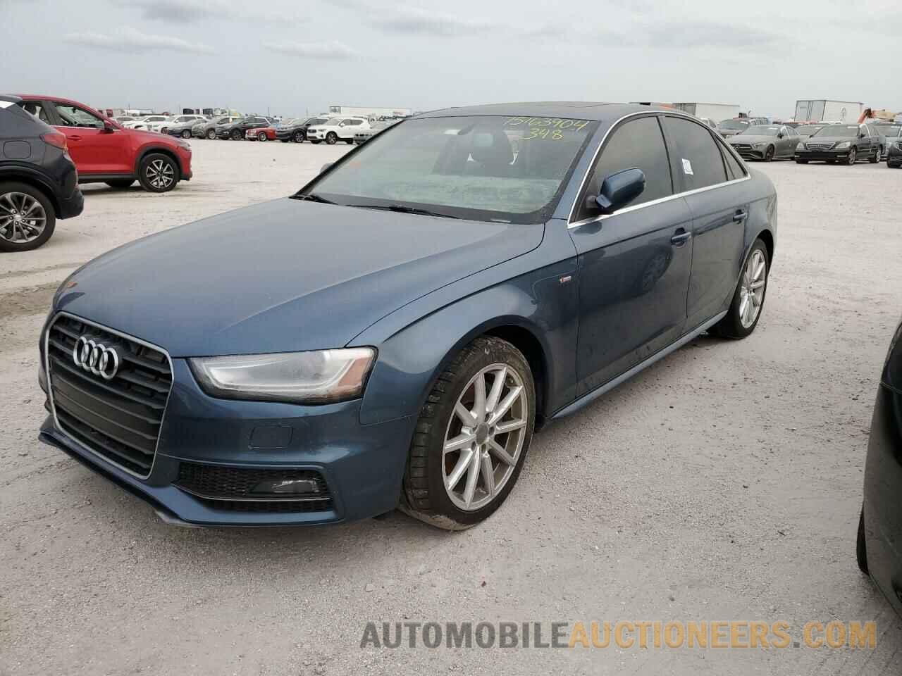 WAUAFAFLXGN008384 AUDI A4 2016