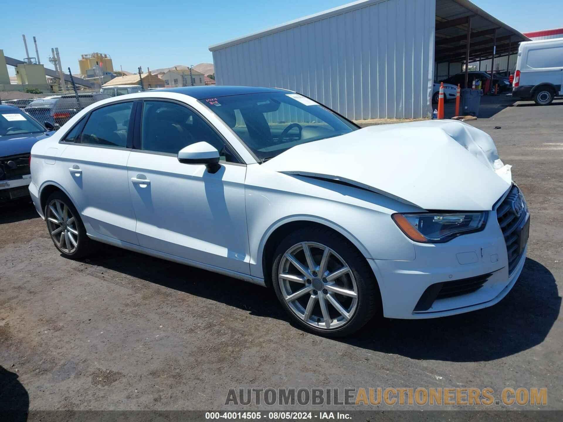 WAUAJGFF2F1104513 AUDI A3 2015