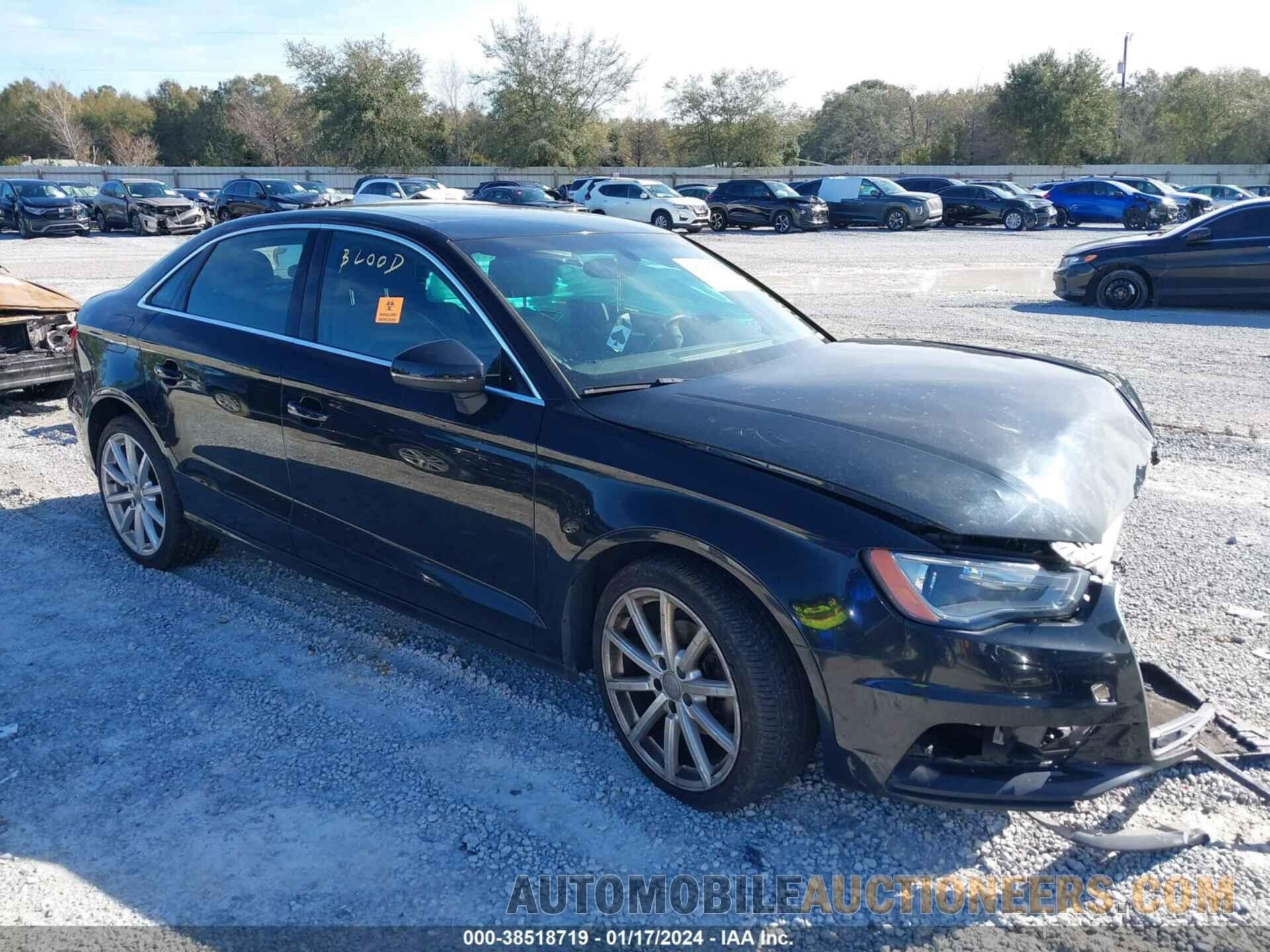 WAUAJGFF6F1037835 AUDI A3 2015