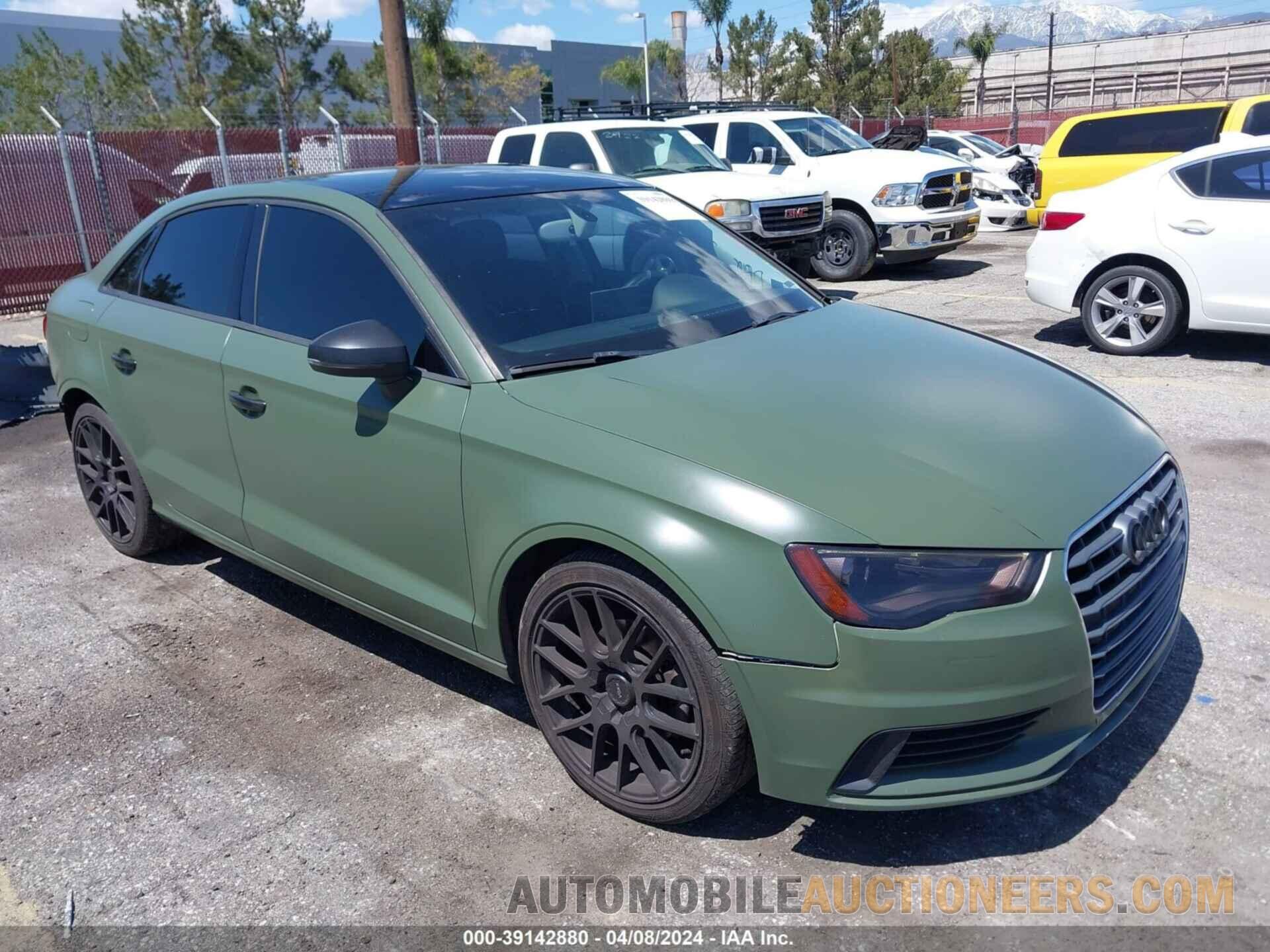 WAUAJGFF8F1068729 AUDI A3 2015