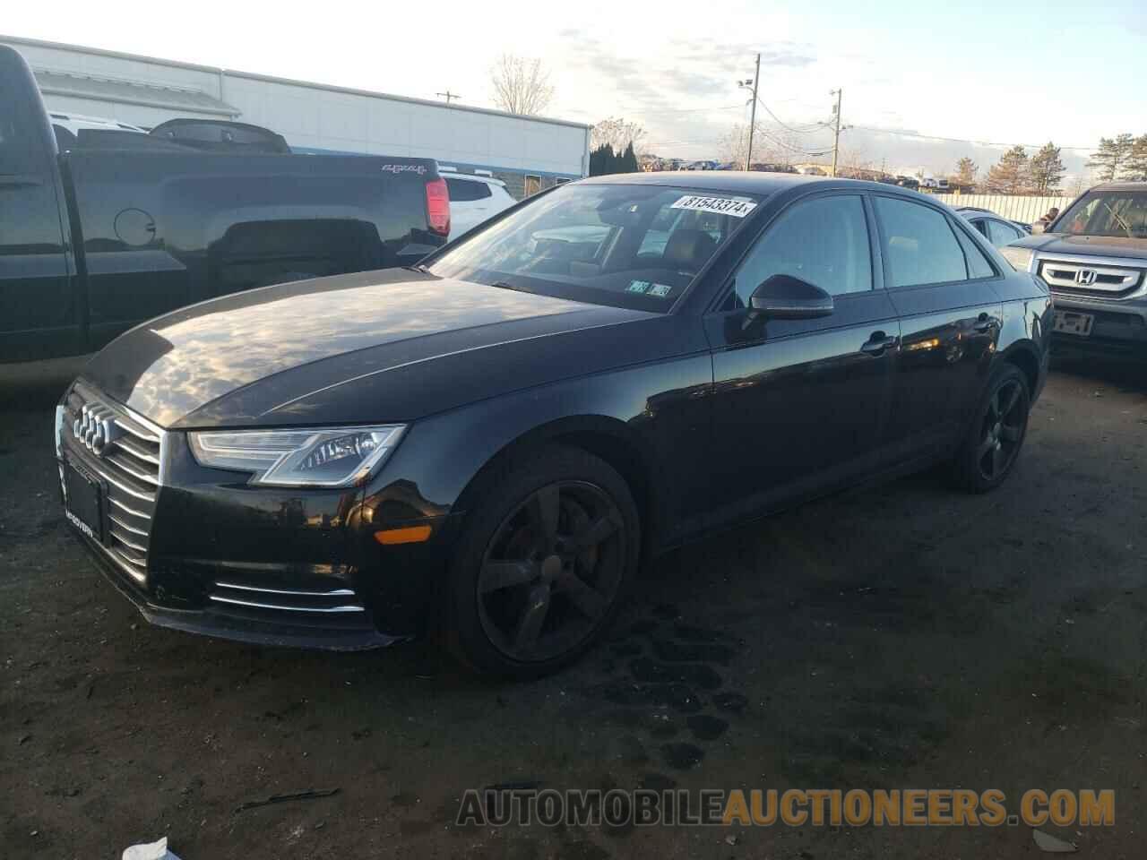 WAUANAF40HN001702 AUDI A4 2017