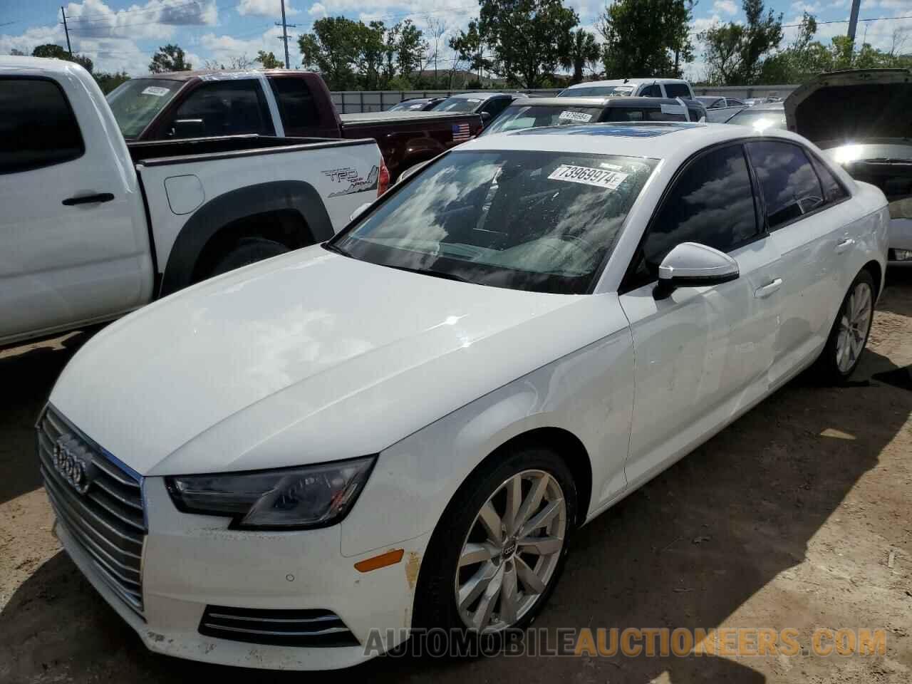 WAUANAF41HN006830 AUDI A4 2017