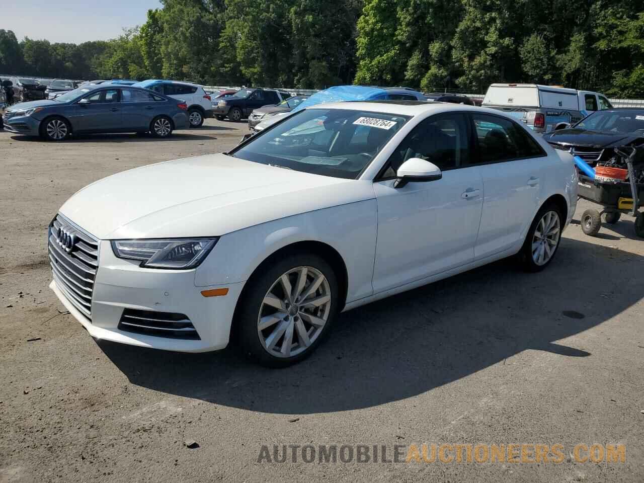 WAUANAF41HN007508 AUDI A4 2017