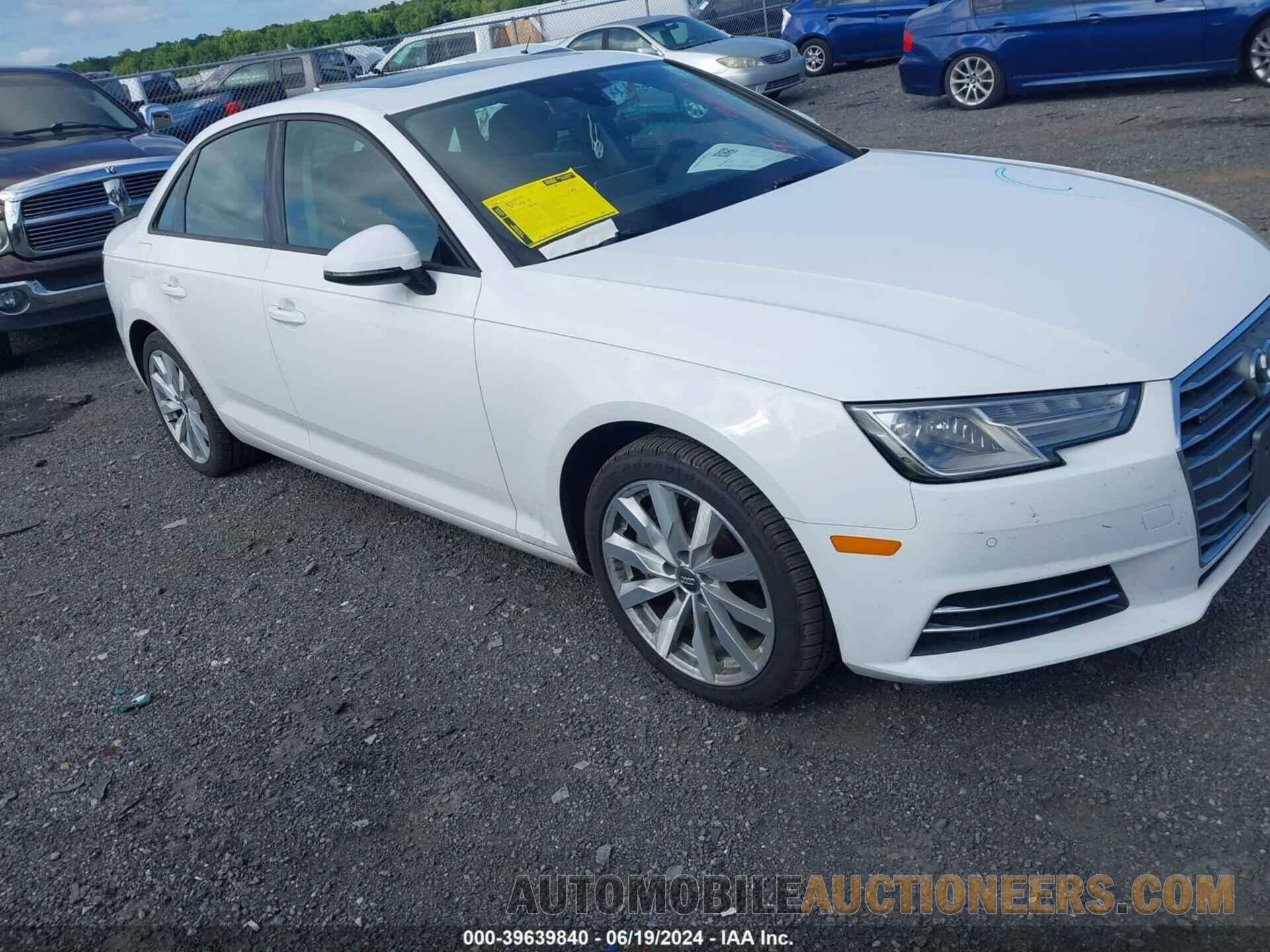 WAUANAF41HN008187 AUDI A4 2017