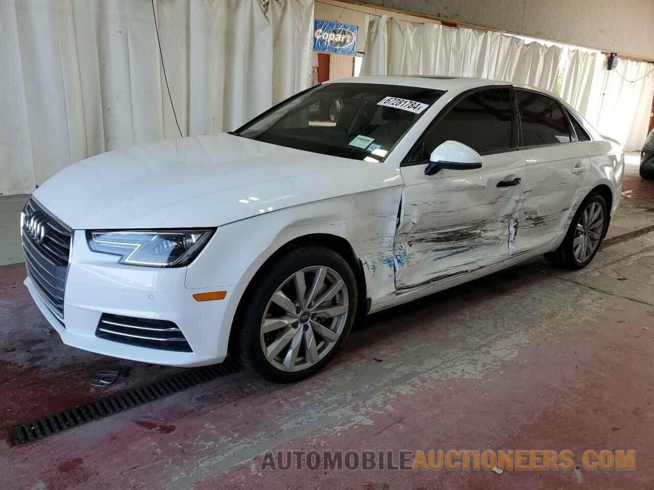 WAUANAF41HN009114 AUDI A4 2017