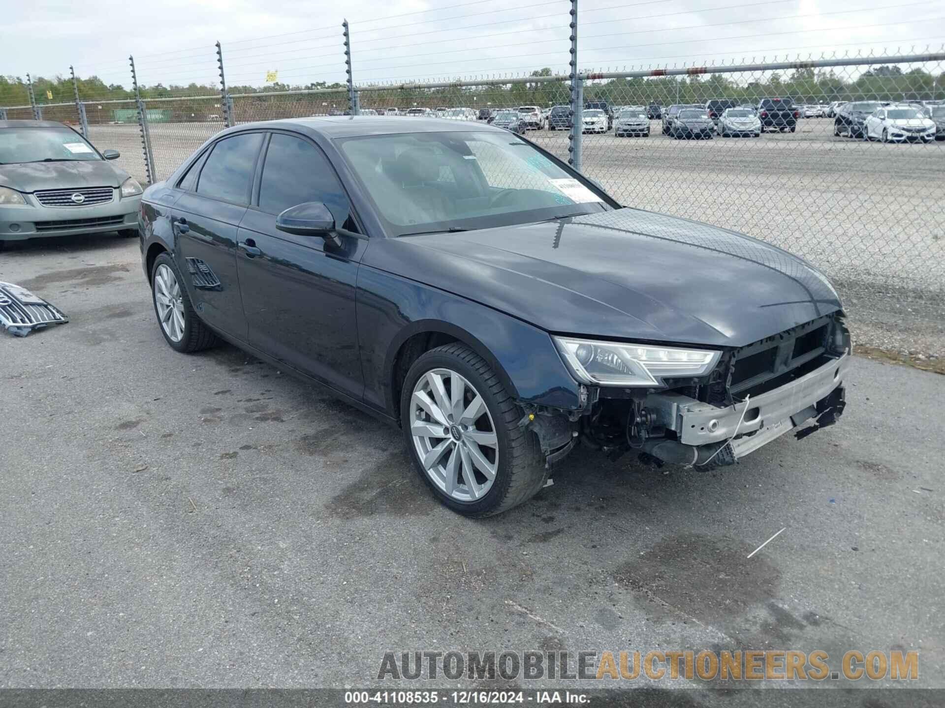 WAUANAF41HN023806 AUDI A4 2017