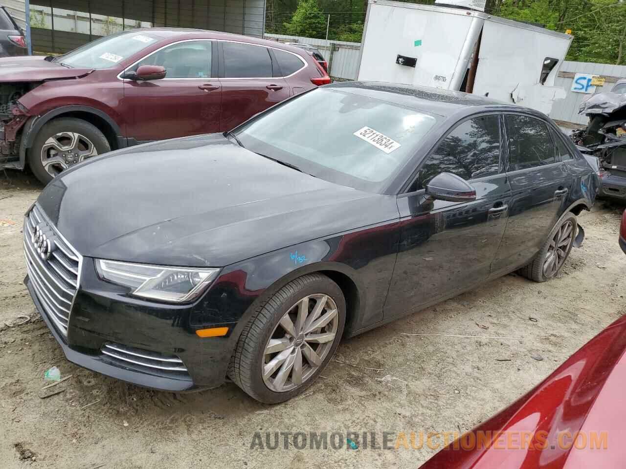 WAUANAF41HN025104 AUDI A4 2017