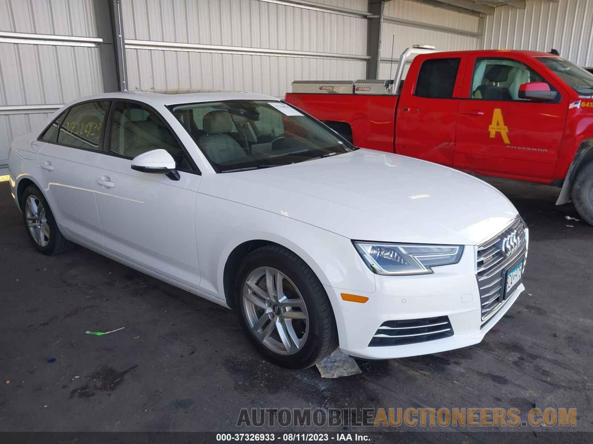 WAUANAF42HN012880 AUDI A4 2017