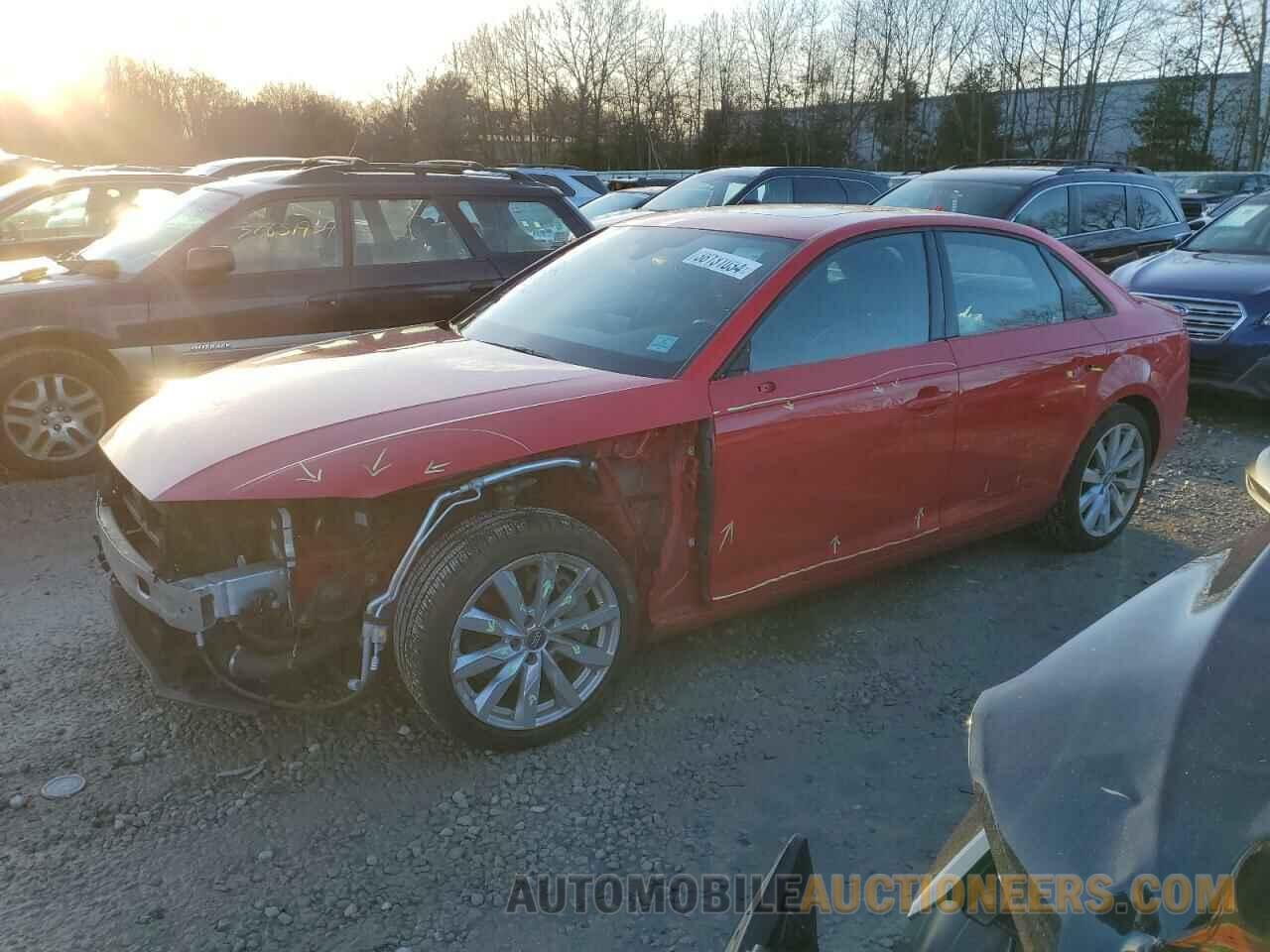 WAUANAF42HN018629 AUDI A4 2017