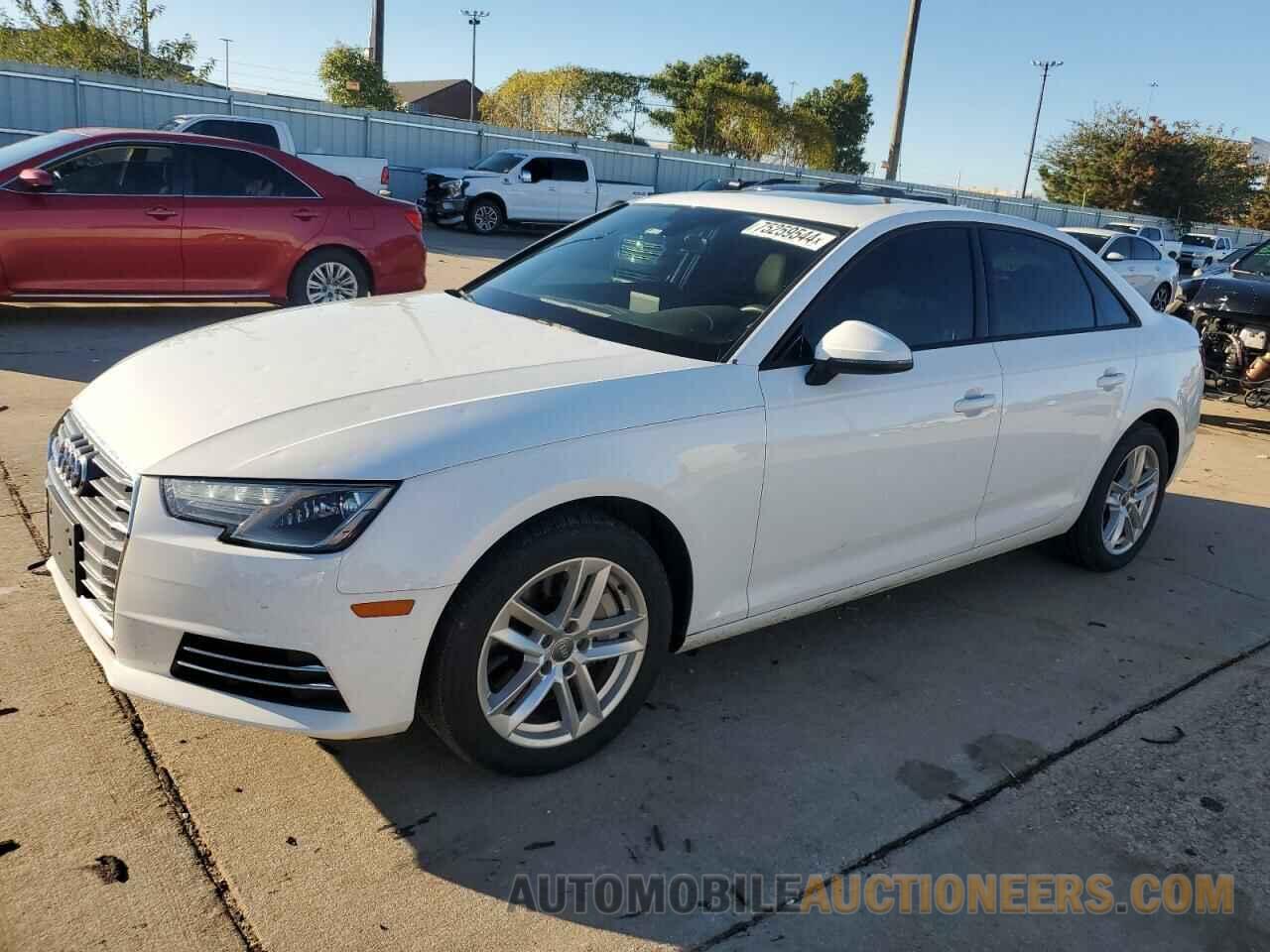 WAUANAF42HN033311 AUDI A4 2017