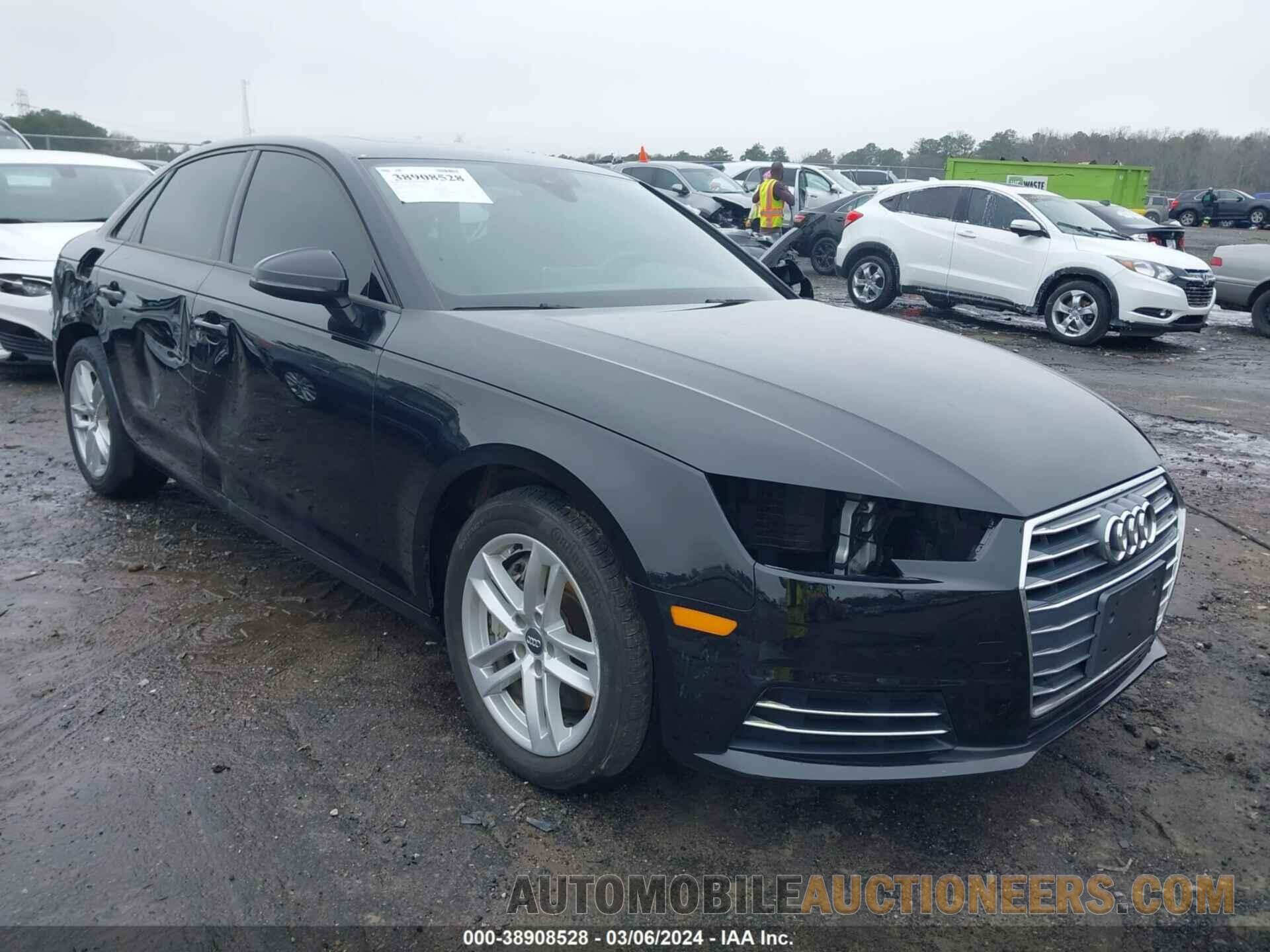 WAUANAF42HN037813 AUDI A4 2017