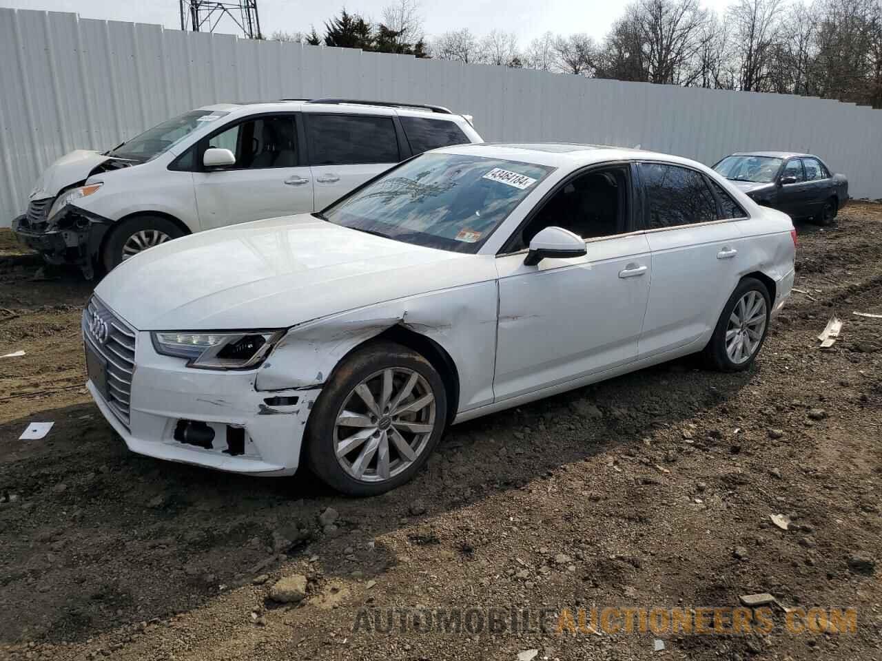 WAUANAF42HN072321 AUDI A4 2017