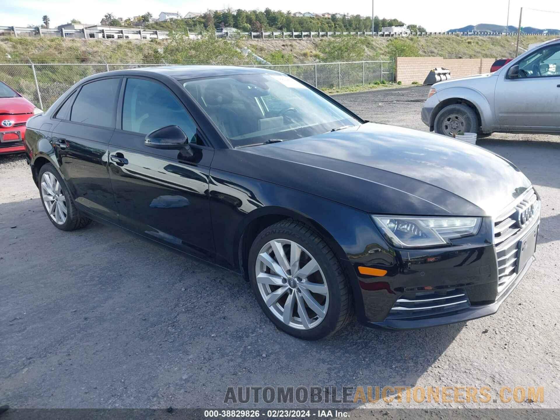 WAUANAF43HN002438 AUDI A4 2017