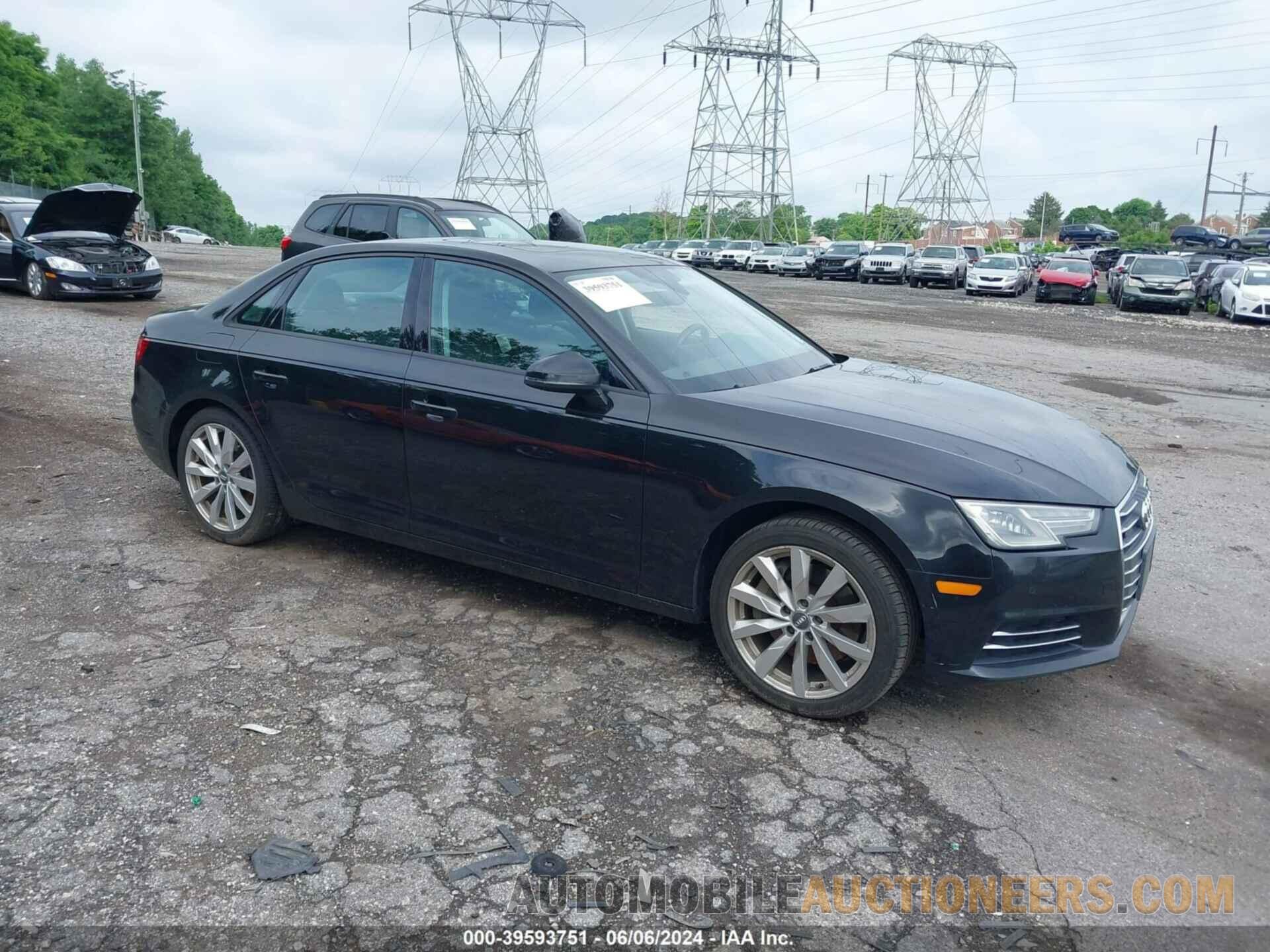 WAUANAF43HN002889 AUDI A4 2017