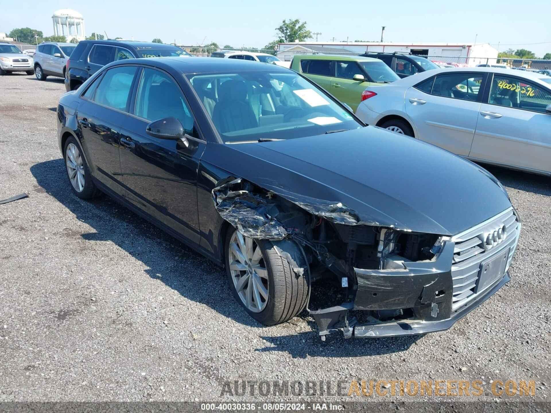 WAUANAF43HN008174 AUDI A4 2017