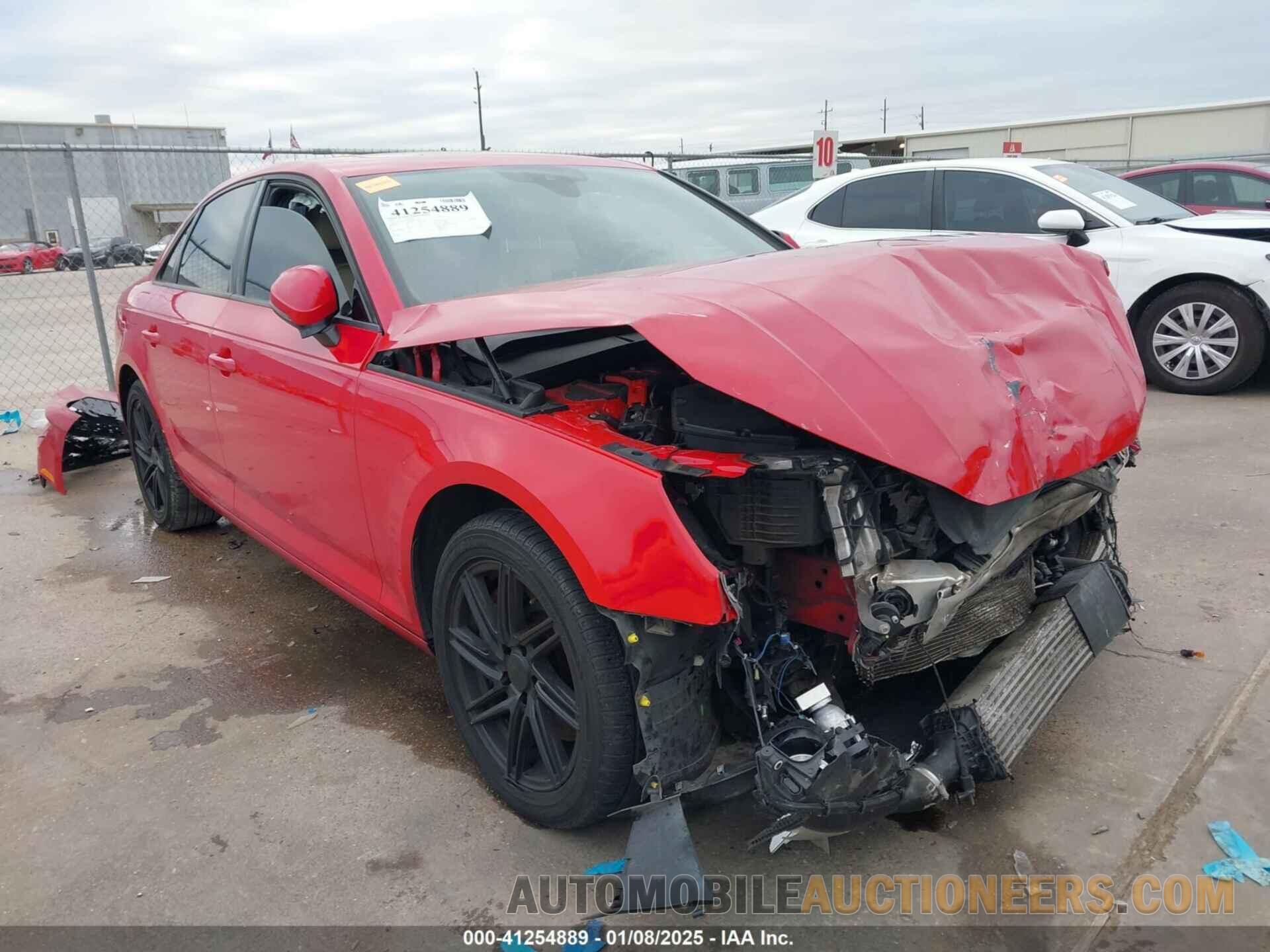 WAUANAF43HN014850 AUDI A4 2017