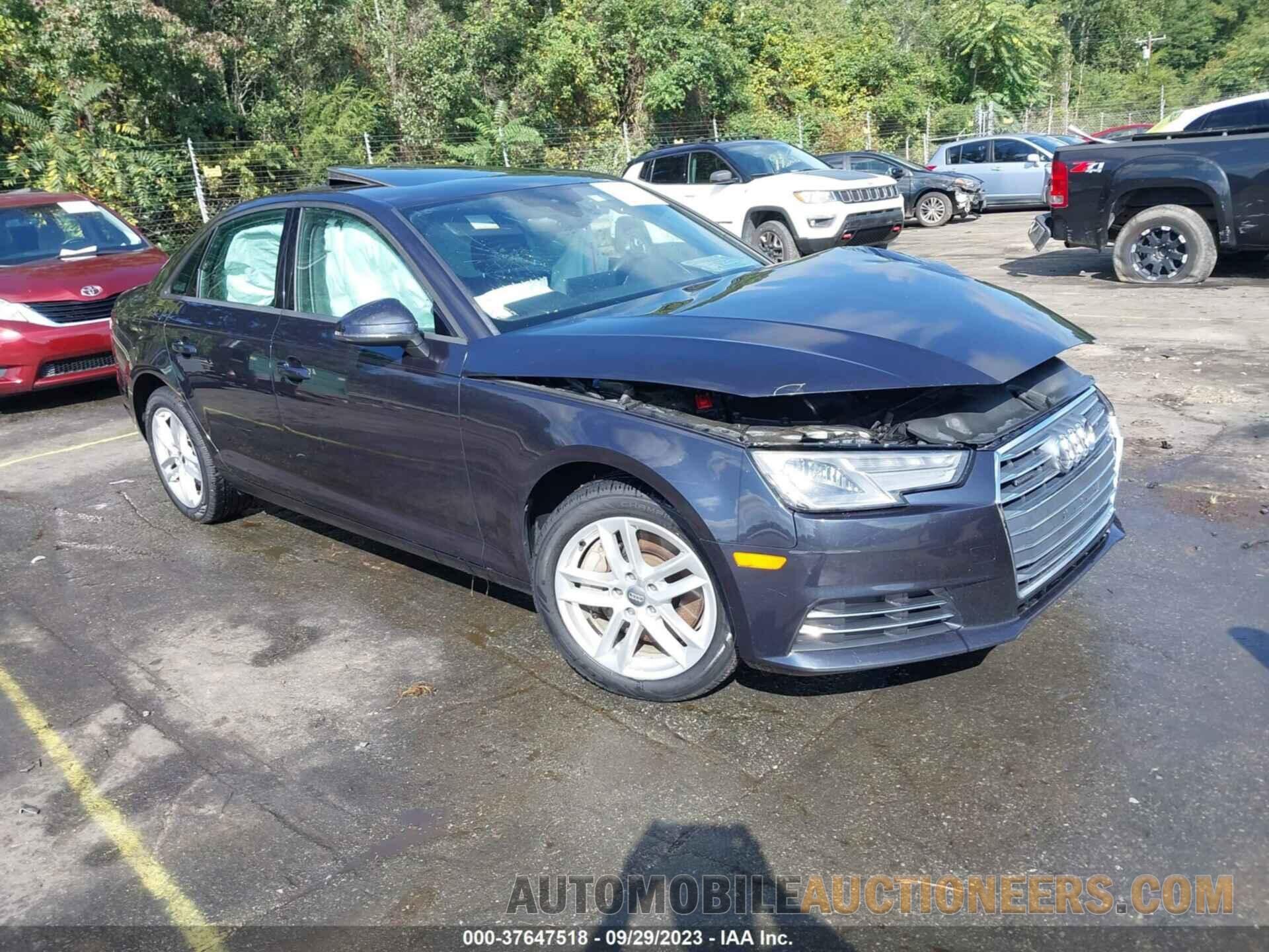 WAUANAF43HN029509 AUDI A4 2017