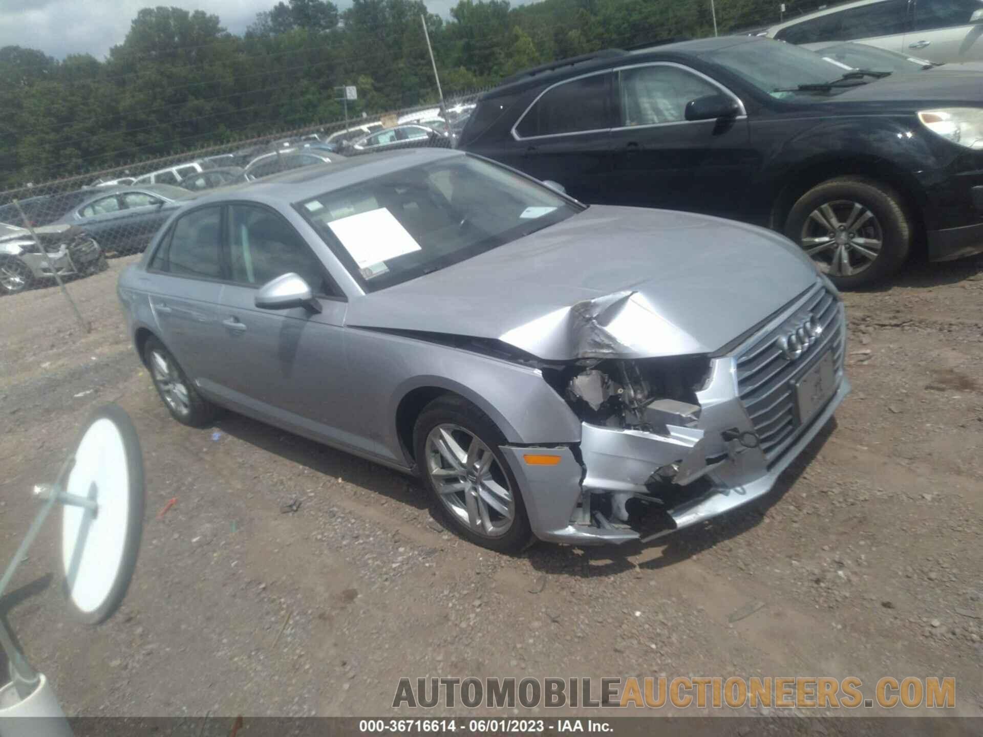 WAUANAF43HN031163 AUDI A4 2017